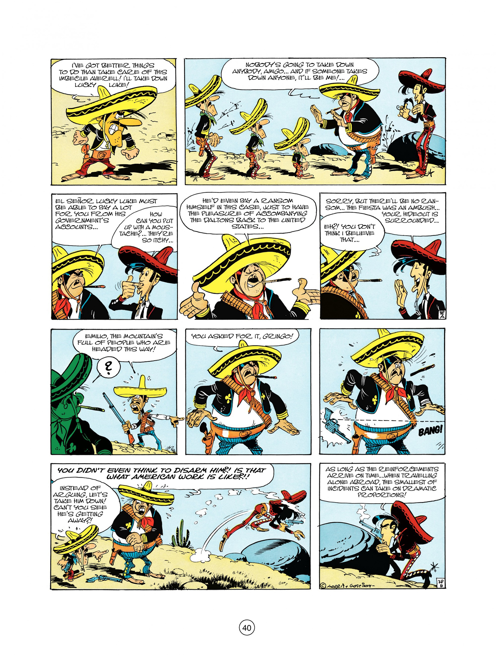 Read online A Lucky Luke Adventure comic -  Issue #10 - 40