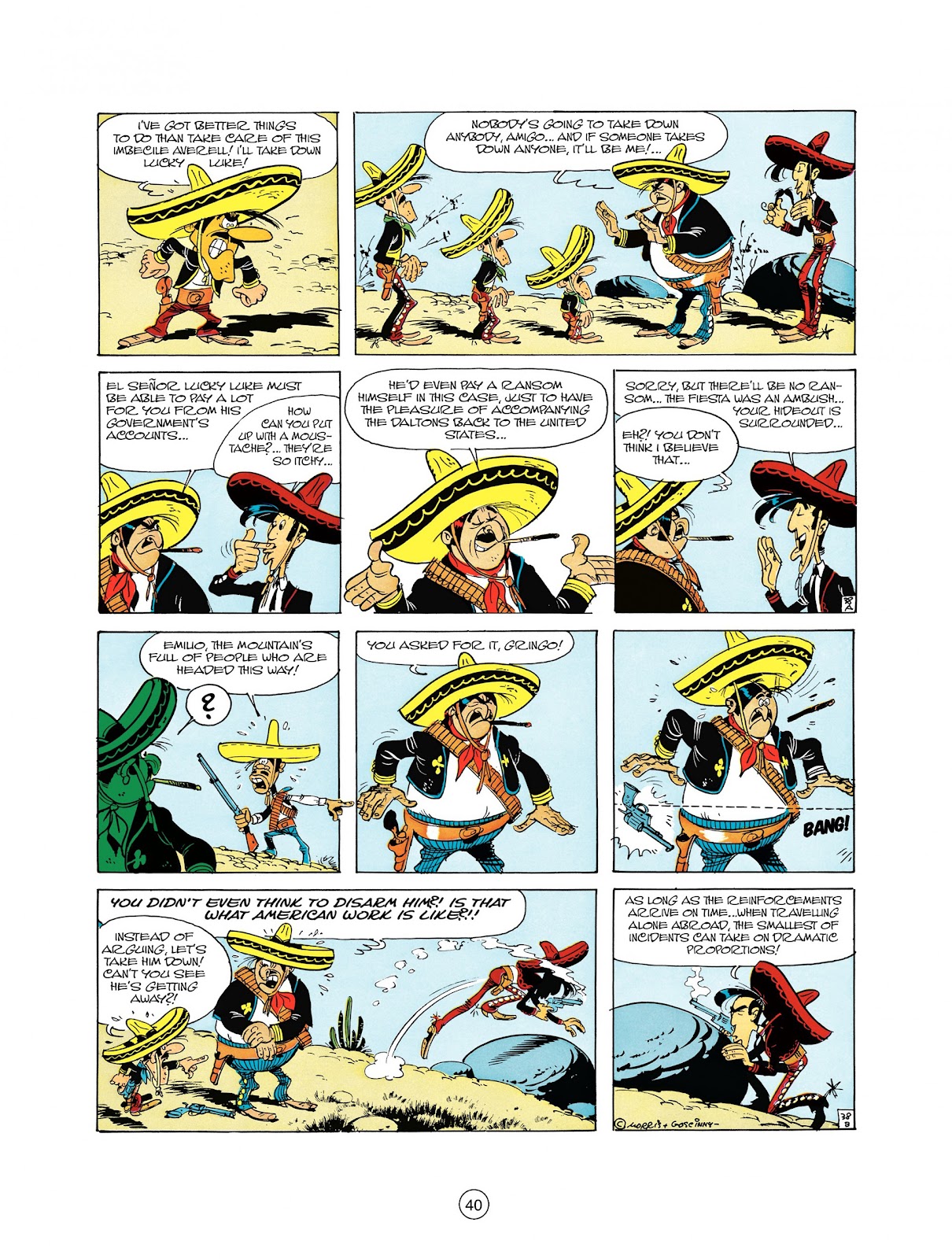 A Lucky Luke Adventure issue 10 - Page 40