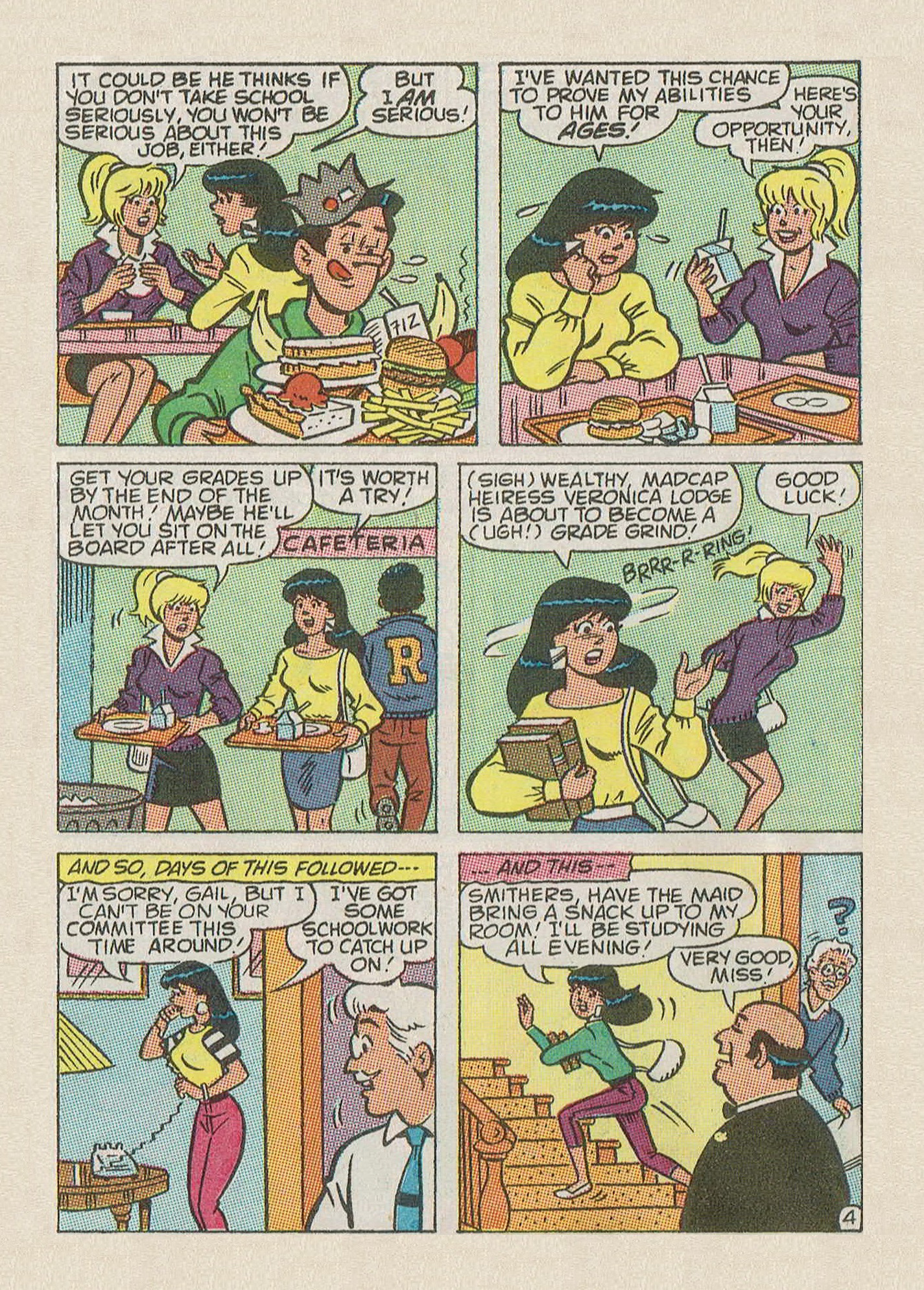 Read online Betty and Veronica Annual Digest Magazine comic -  Issue #4 - 6