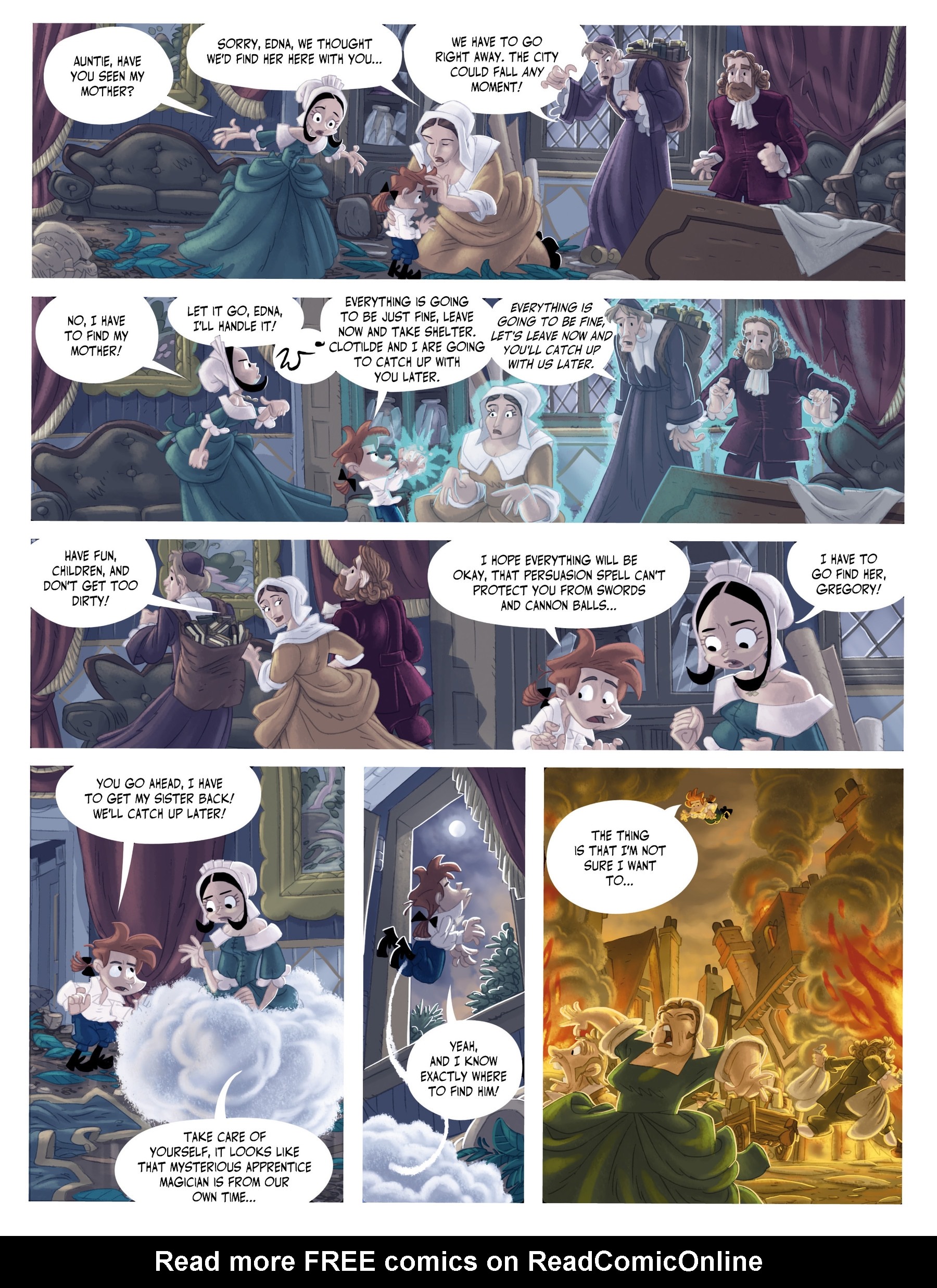 Read online Gregory and the Gargoyles comic -  Issue #7 - 22