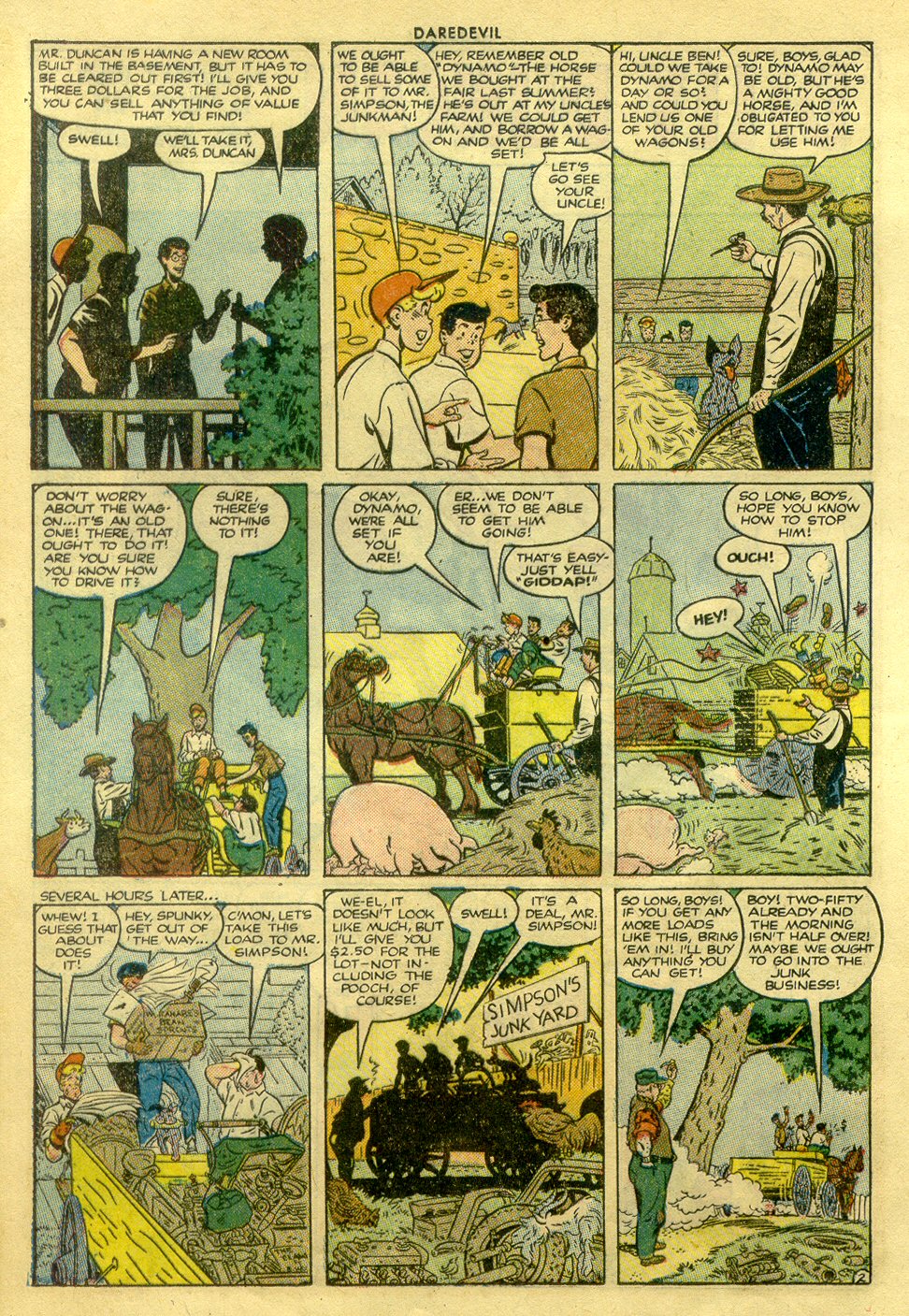 Read online Daredevil (1941) comic -  Issue #89 - 16