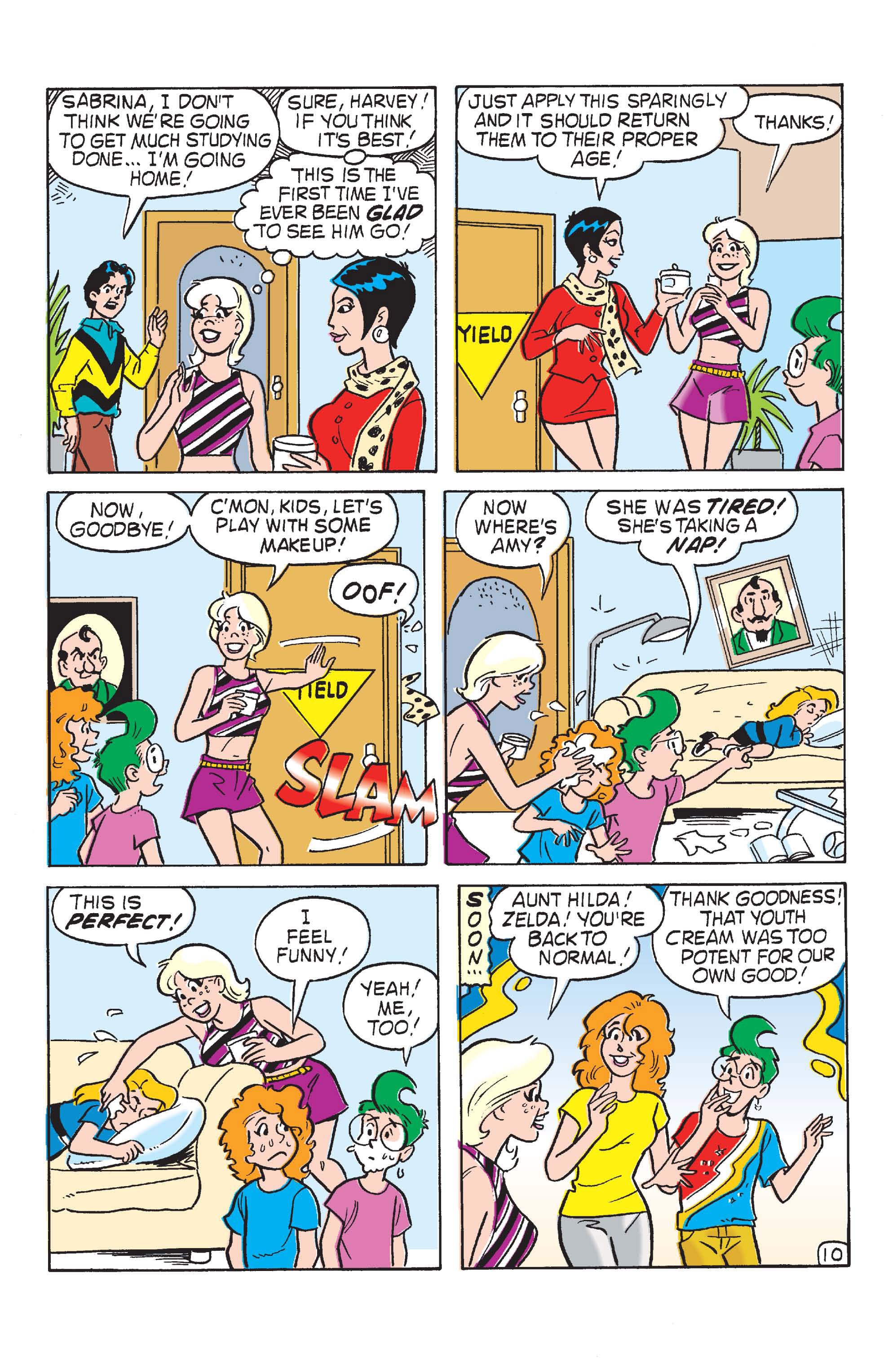 Read online Sabrina the Teenage Witch (1997) comic -  Issue #4 - 12