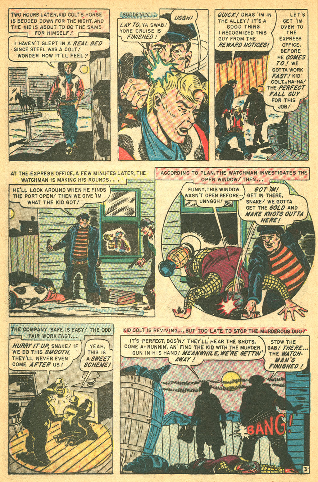 Read online Kid Colt Outlaw comic -  Issue #3 - 43