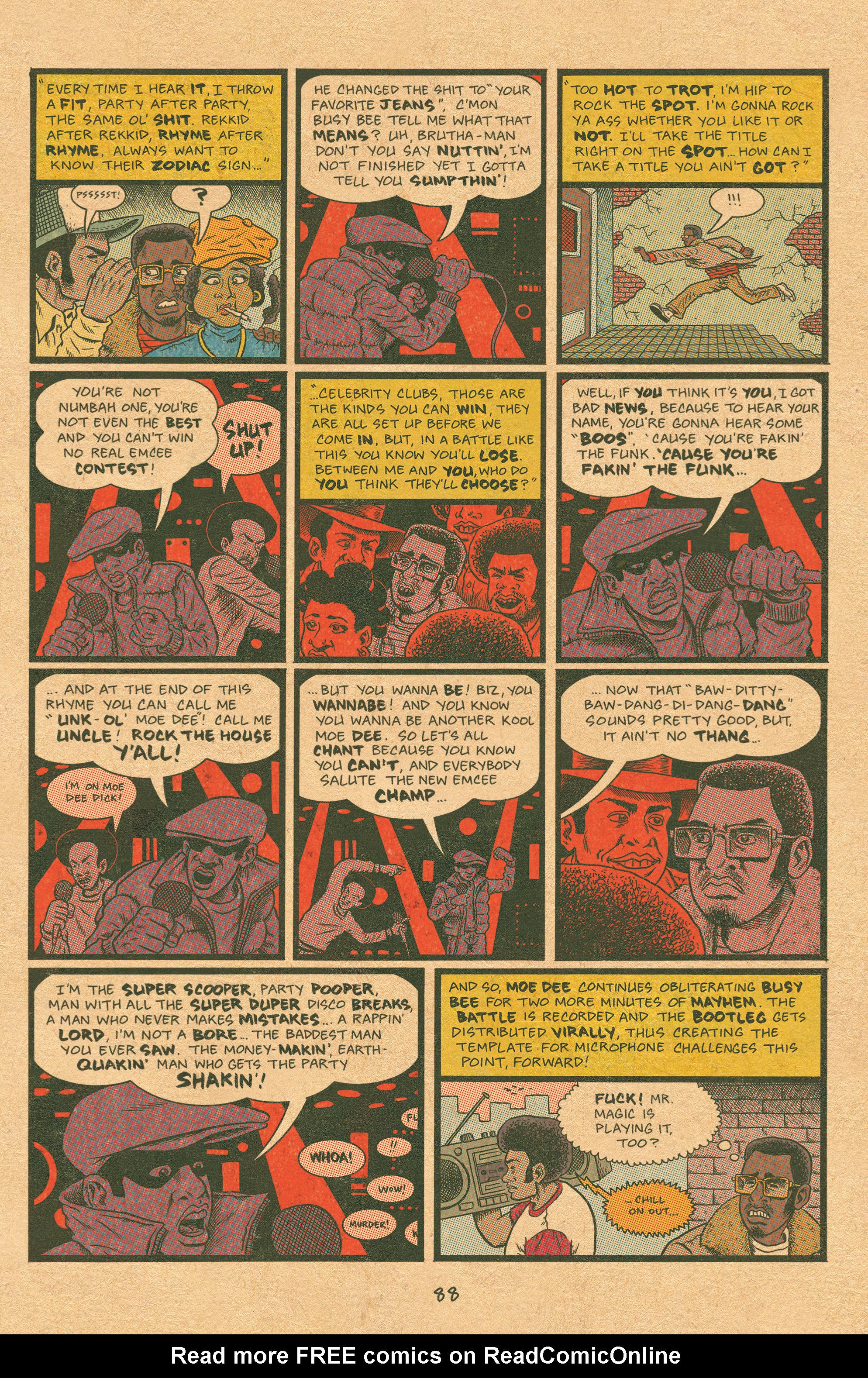 Read online Free Comic Book Day 2015 comic -  Issue # Hip Hop Family Tree Three-in-One - Featuring Cosplayers - 8