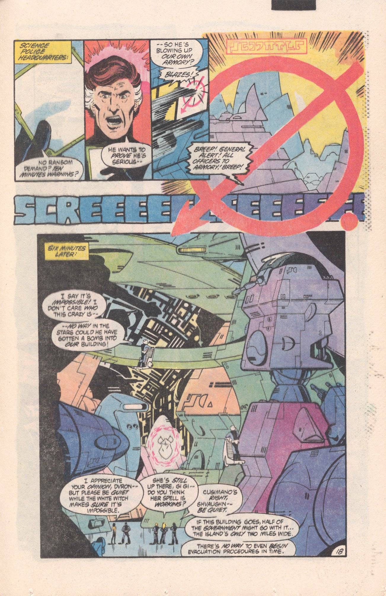 Legion of Super-Heroes (1980) 312 Page 18