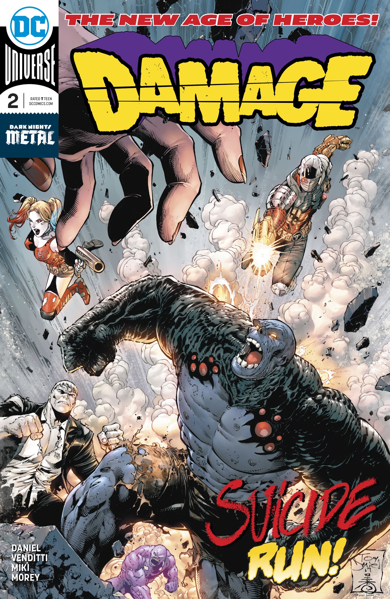 Read online Damage (2018) comic -  Issue #2 - 1