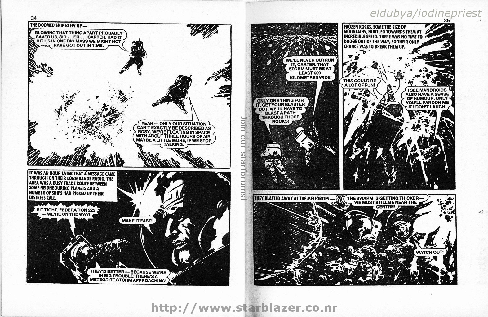 Read online Starblazer comic -  Issue #191 - 19