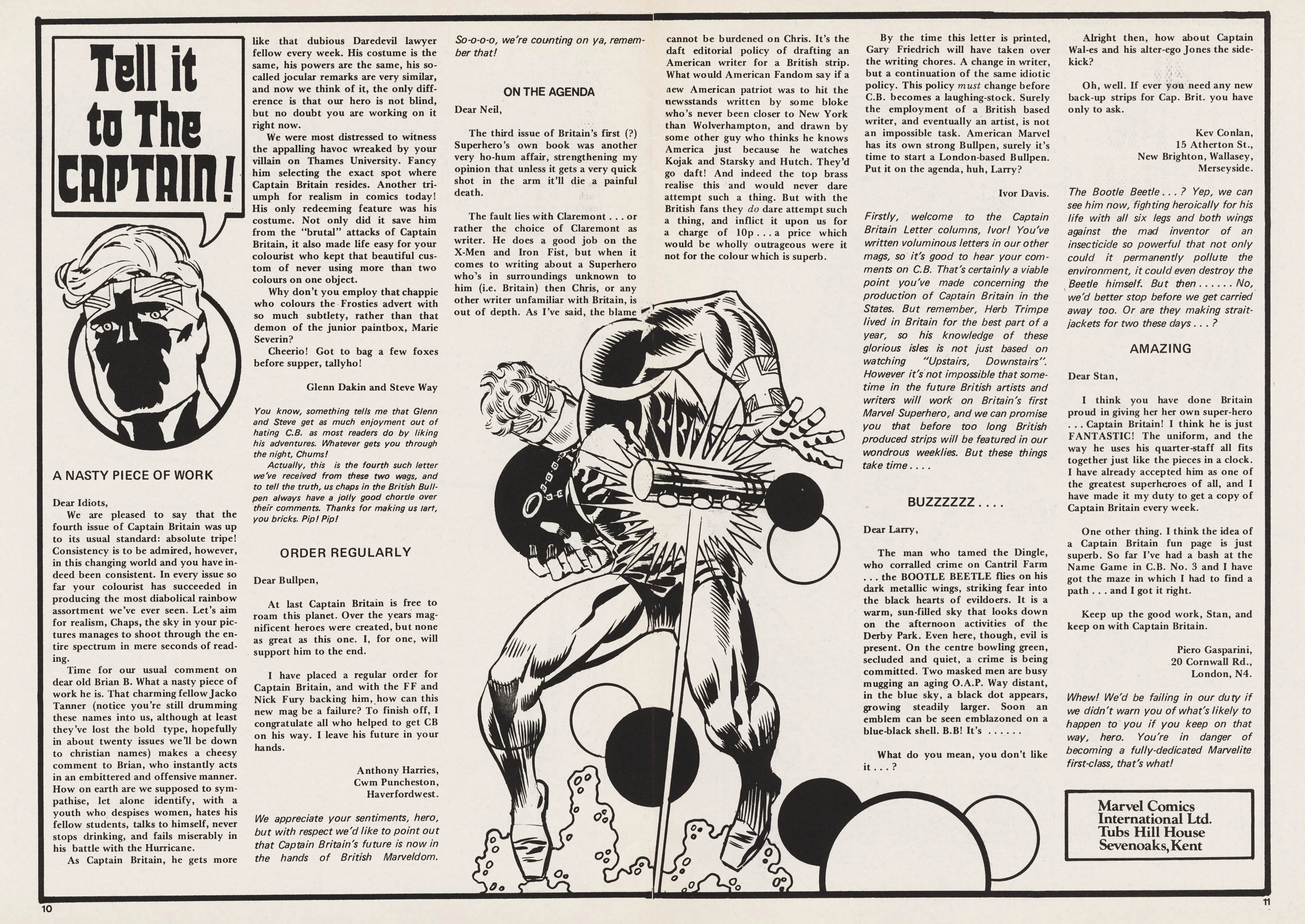 Read online Captain Britain (1976) comic -  Issue #12 - 10