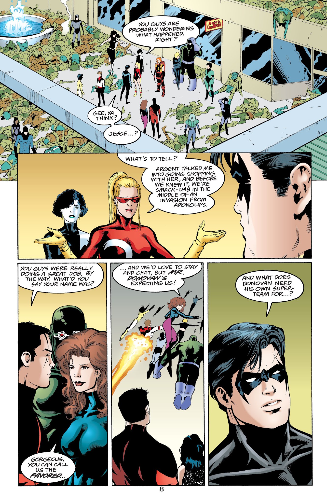 Read online The Titans (1999) comic -  Issue #40 - 8