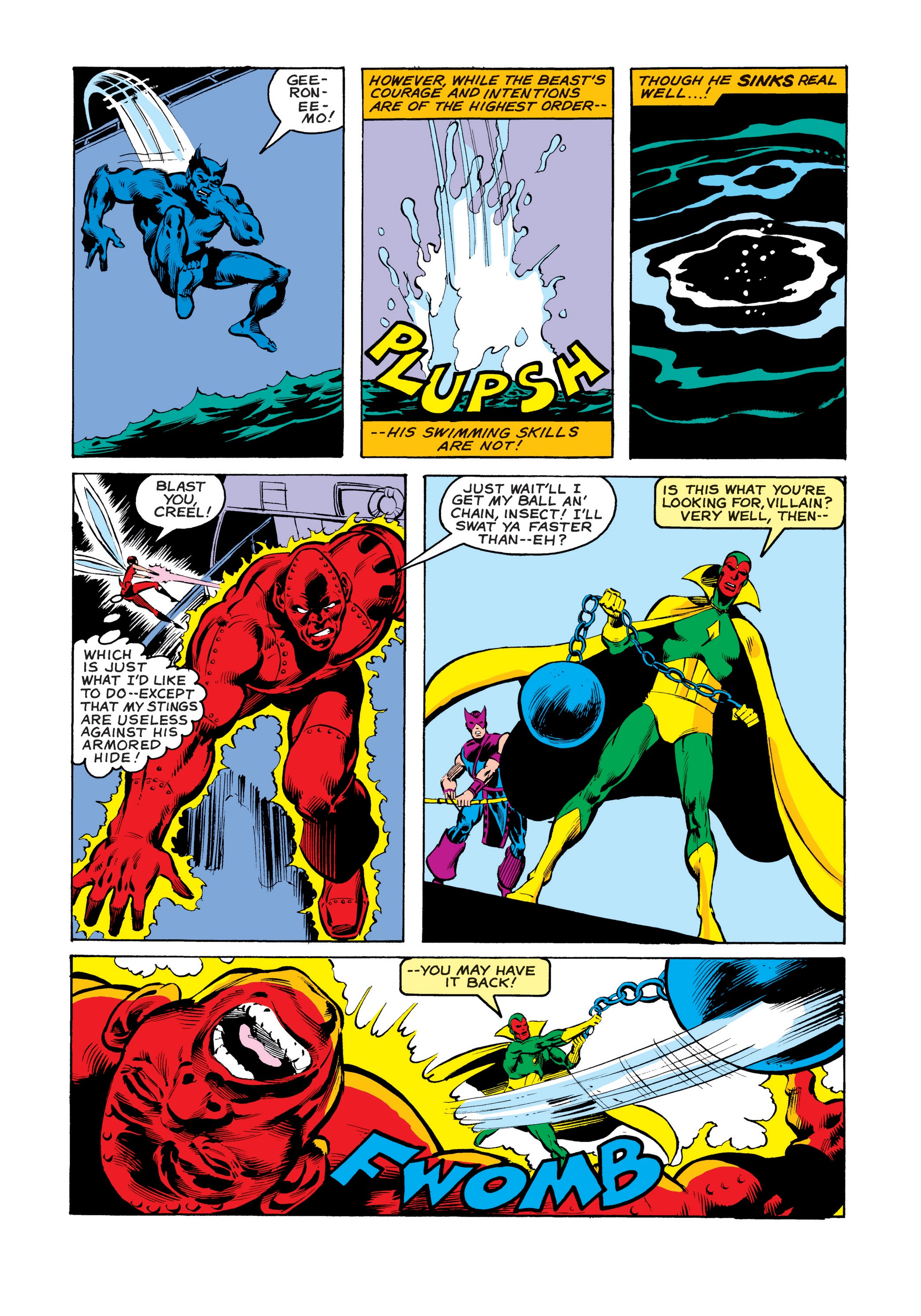 Read online Marvel Masterworks: The Avengers comic -  Issue # TPB 18 (Part 2) - 55