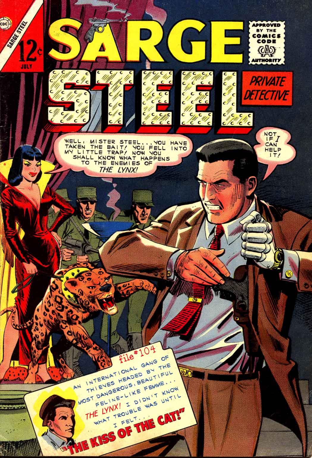 Read online Sarge Steel comic -  Issue #4 - 1