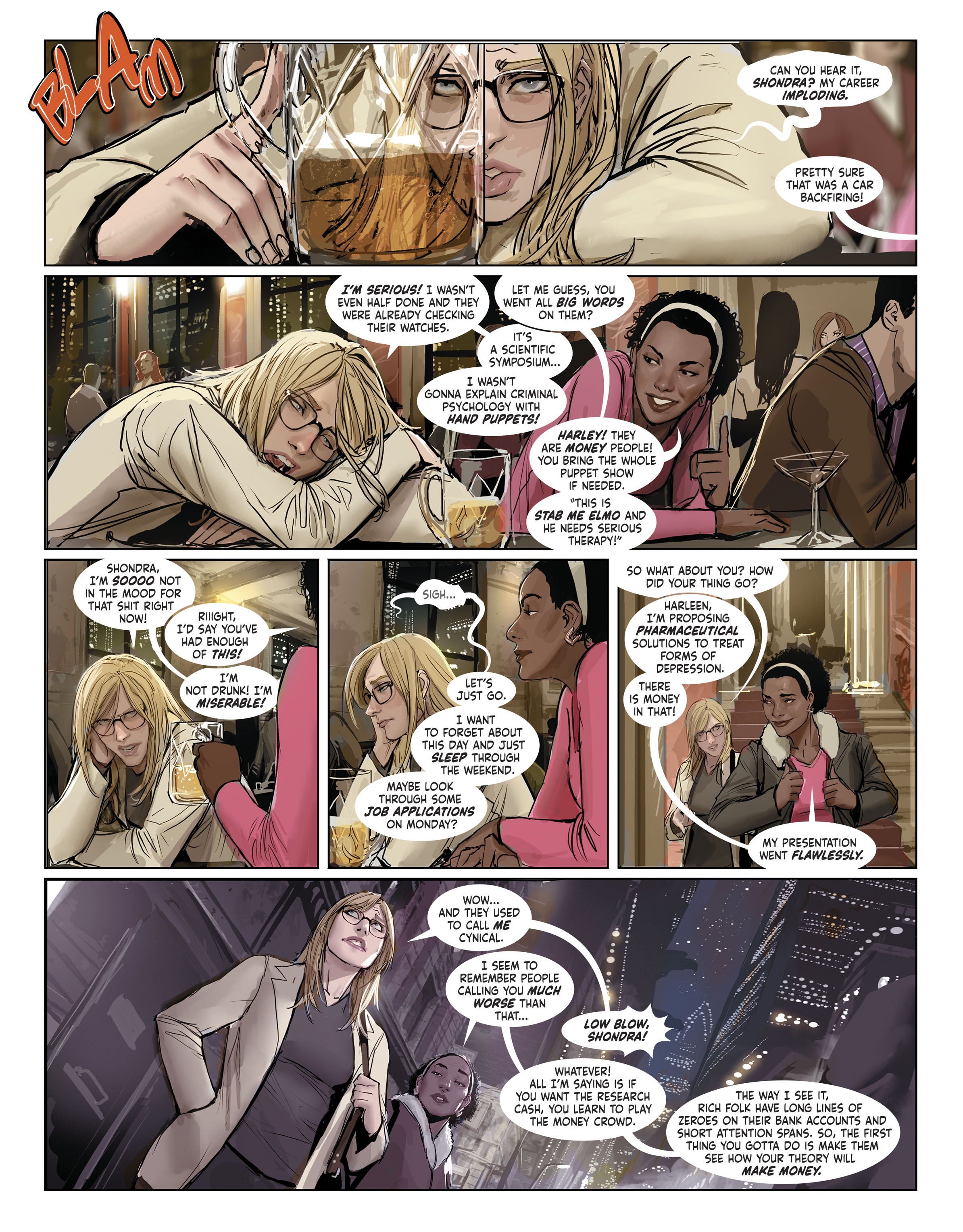 Read online Harleen comic -  Issue #1 - 11