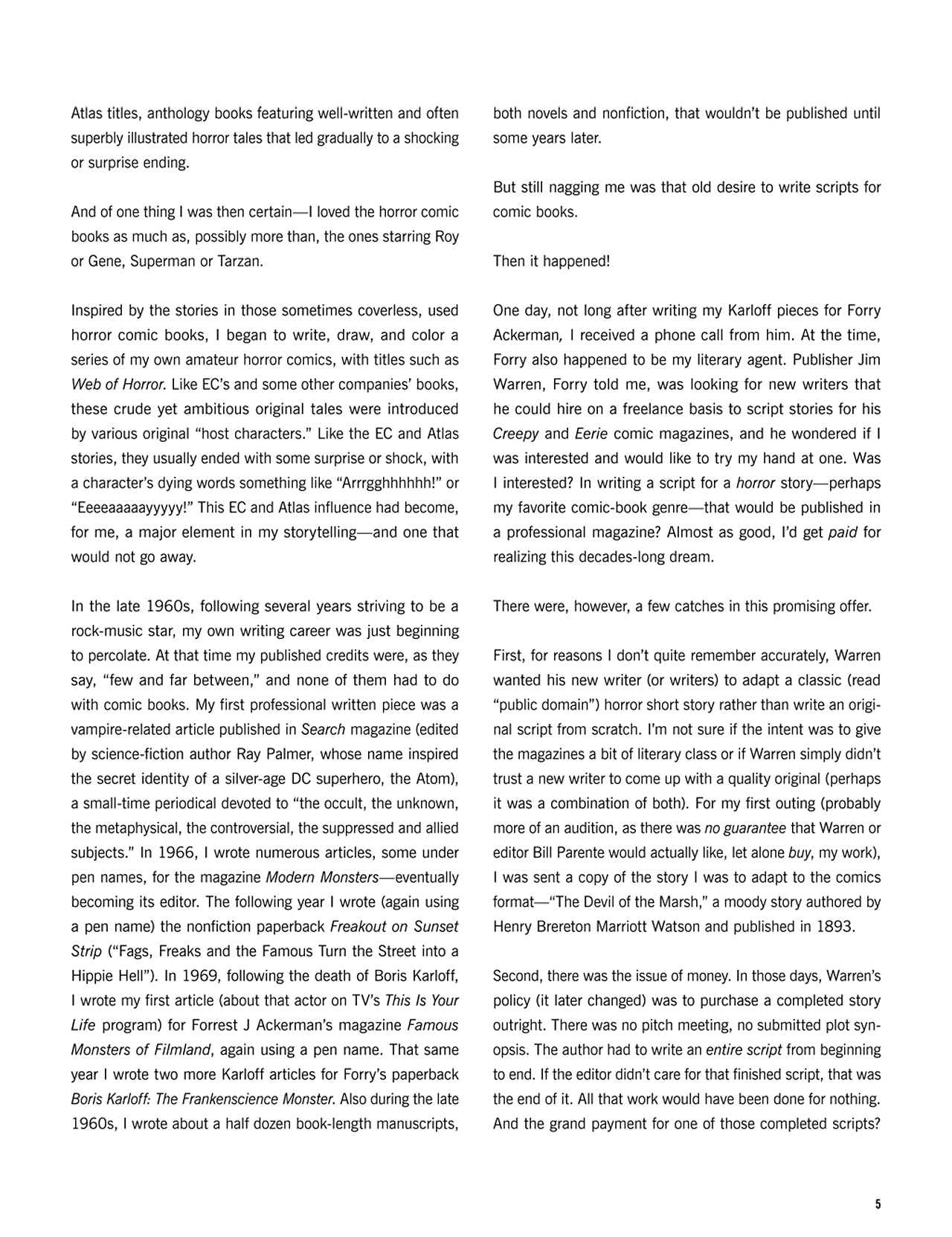 Read online Eerie Archives comic -  Issue # TPB 5 - 6