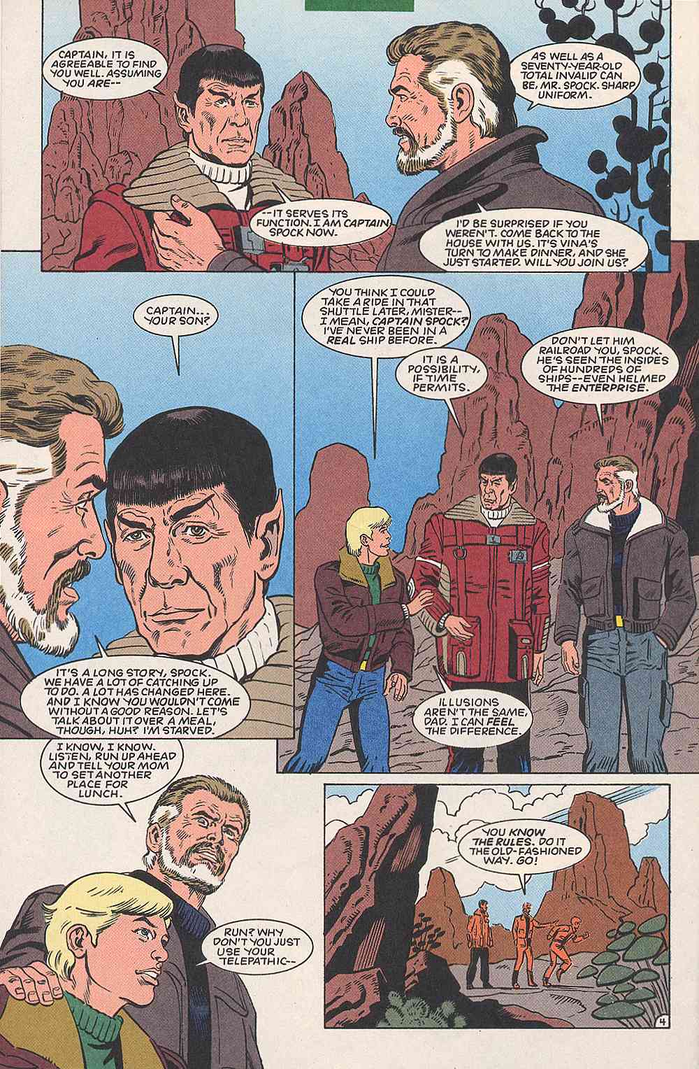 Read online Star Trek (1989) comic -  Issue #61 - 5