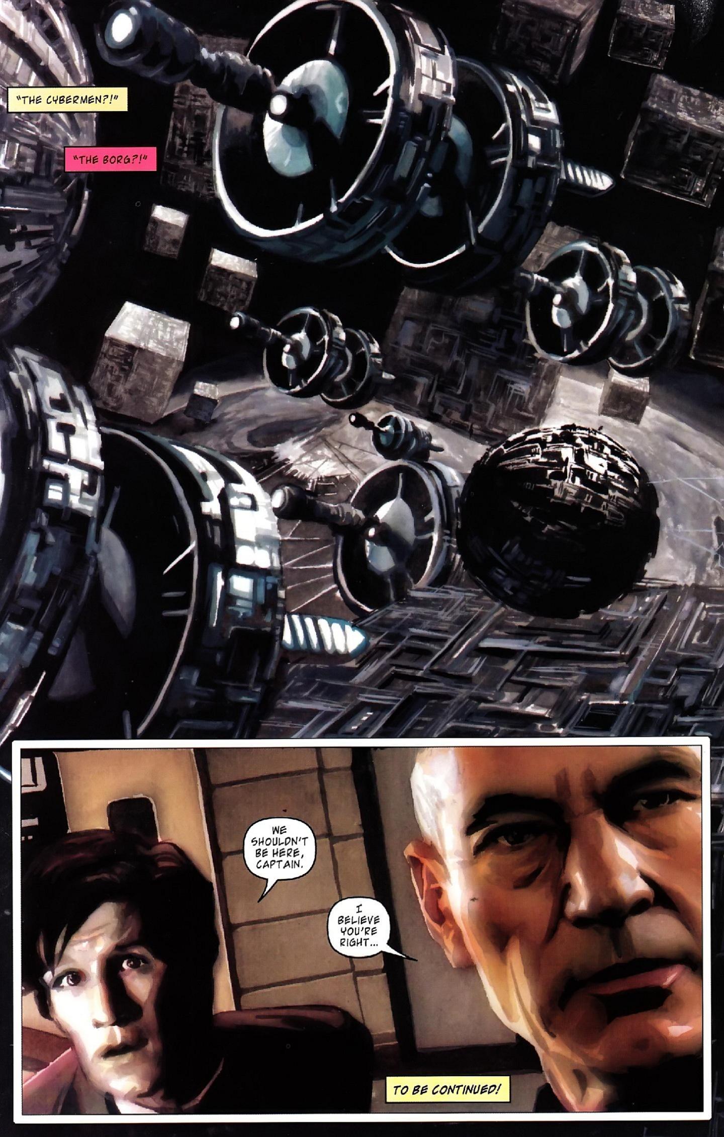 Read online Star Trek: The Next Generation/Doctor Who: Assimilation² comic -  Issue #2 - 25