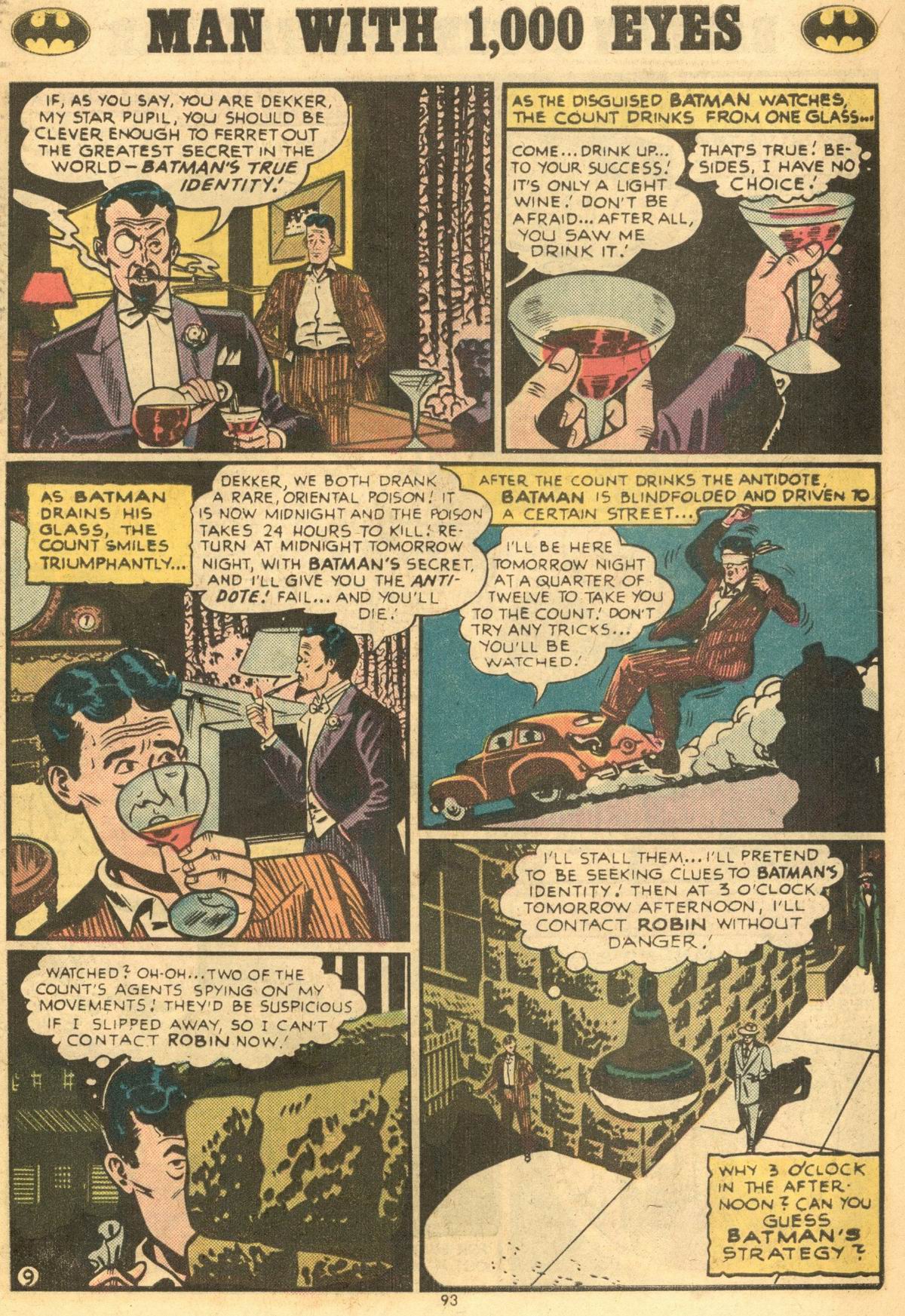 Read online Batman (1940) comic -  Issue #258 - 93