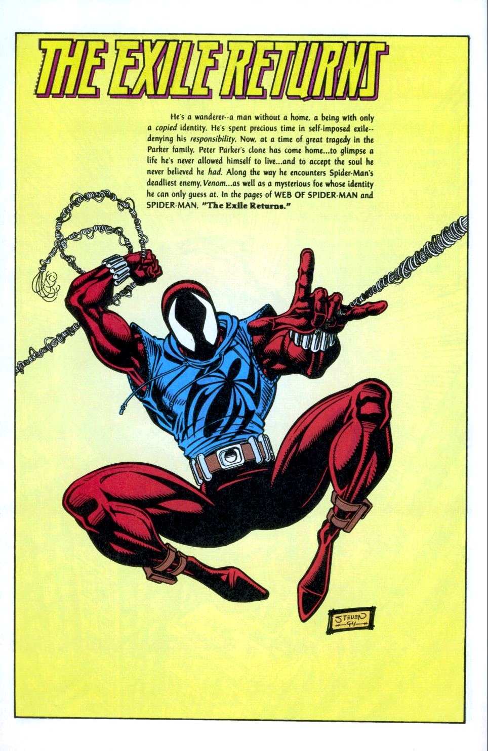 Read online Spider-Man (1990) comic -  Issue #51 - A Heart Beat Away - 34