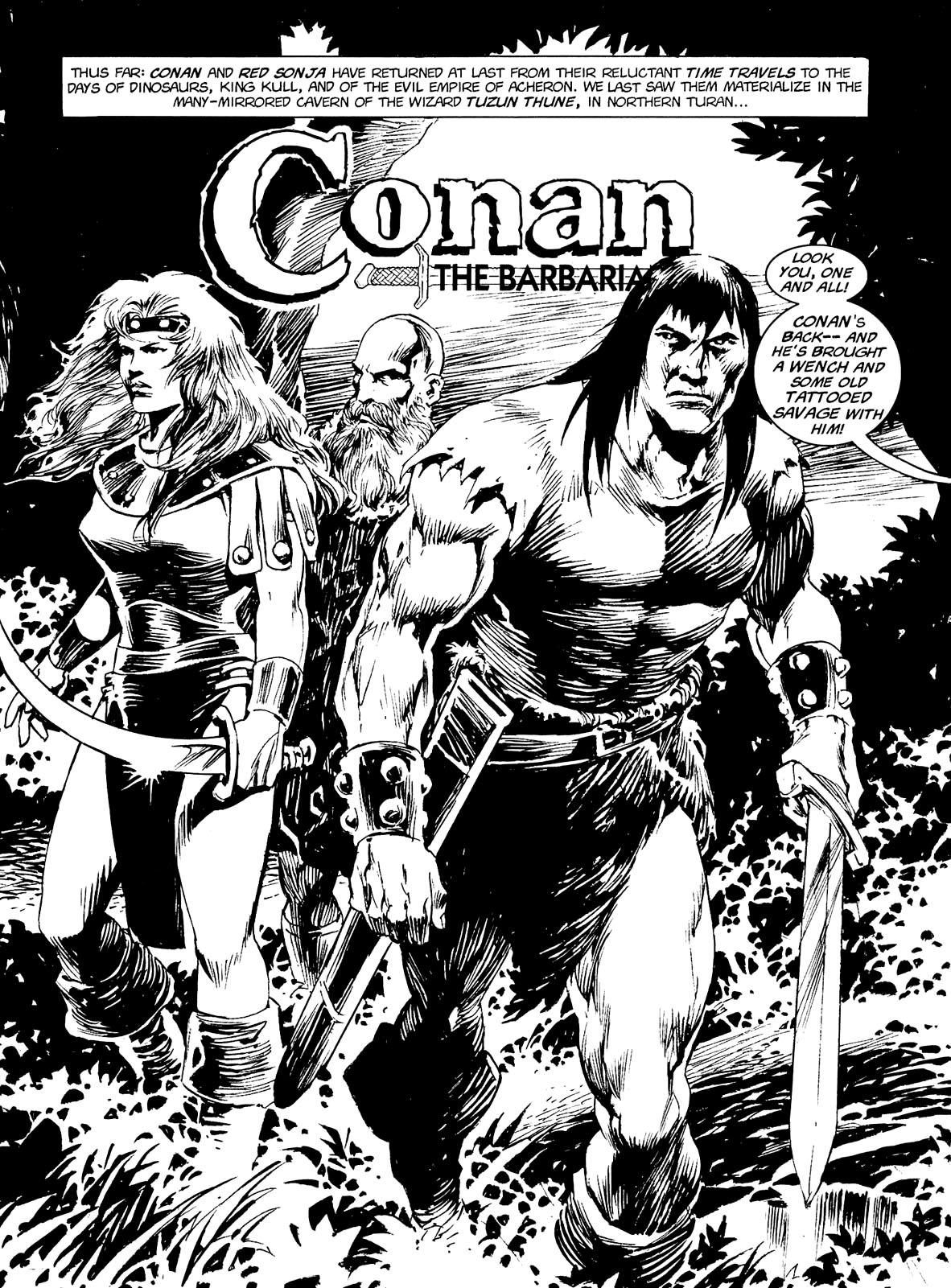 Read online The Savage Sword Of Conan comic -  Issue #231 - 3