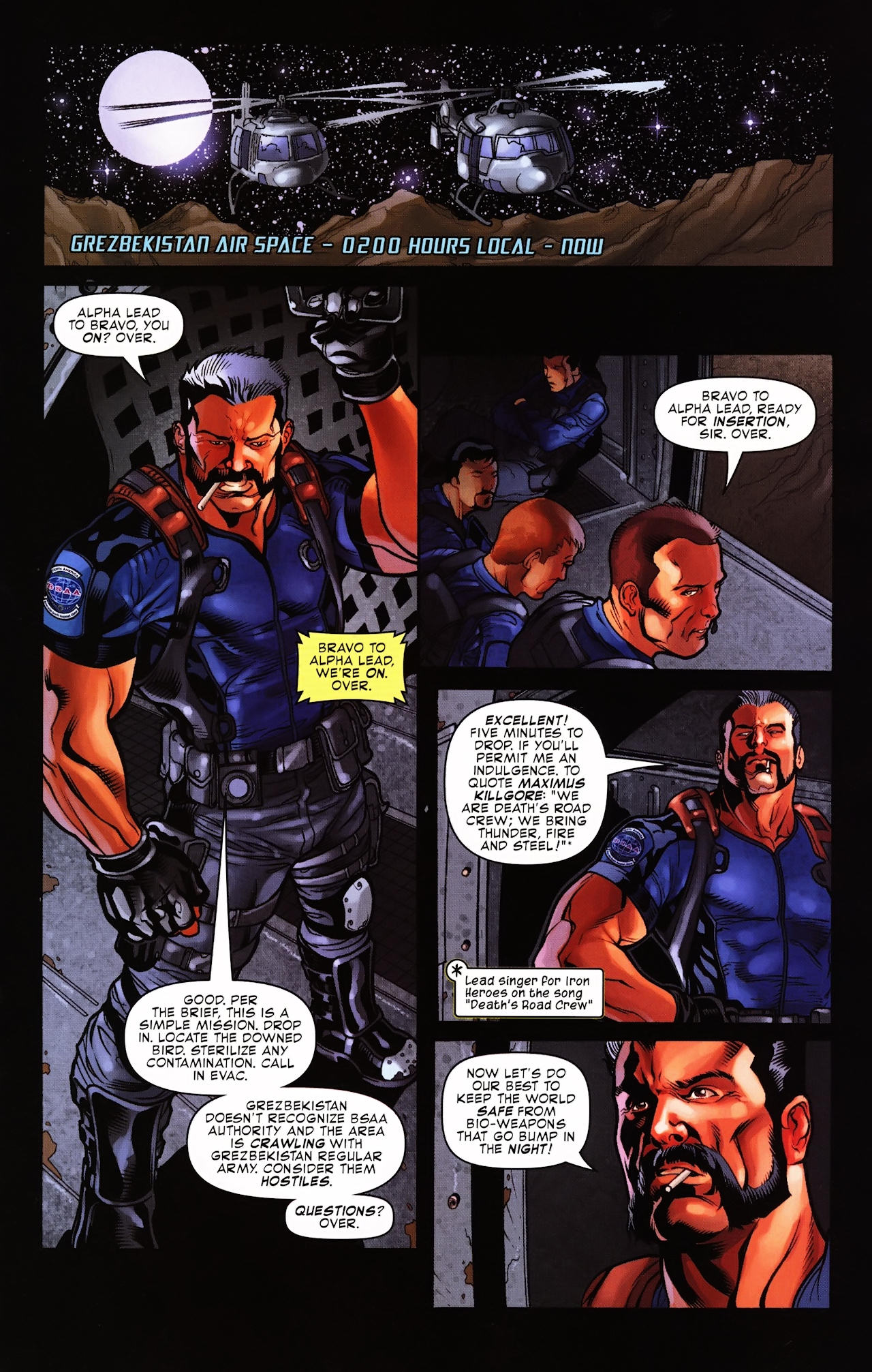 Read online Resident Evil (2009) comic -  Issue #1 - 9