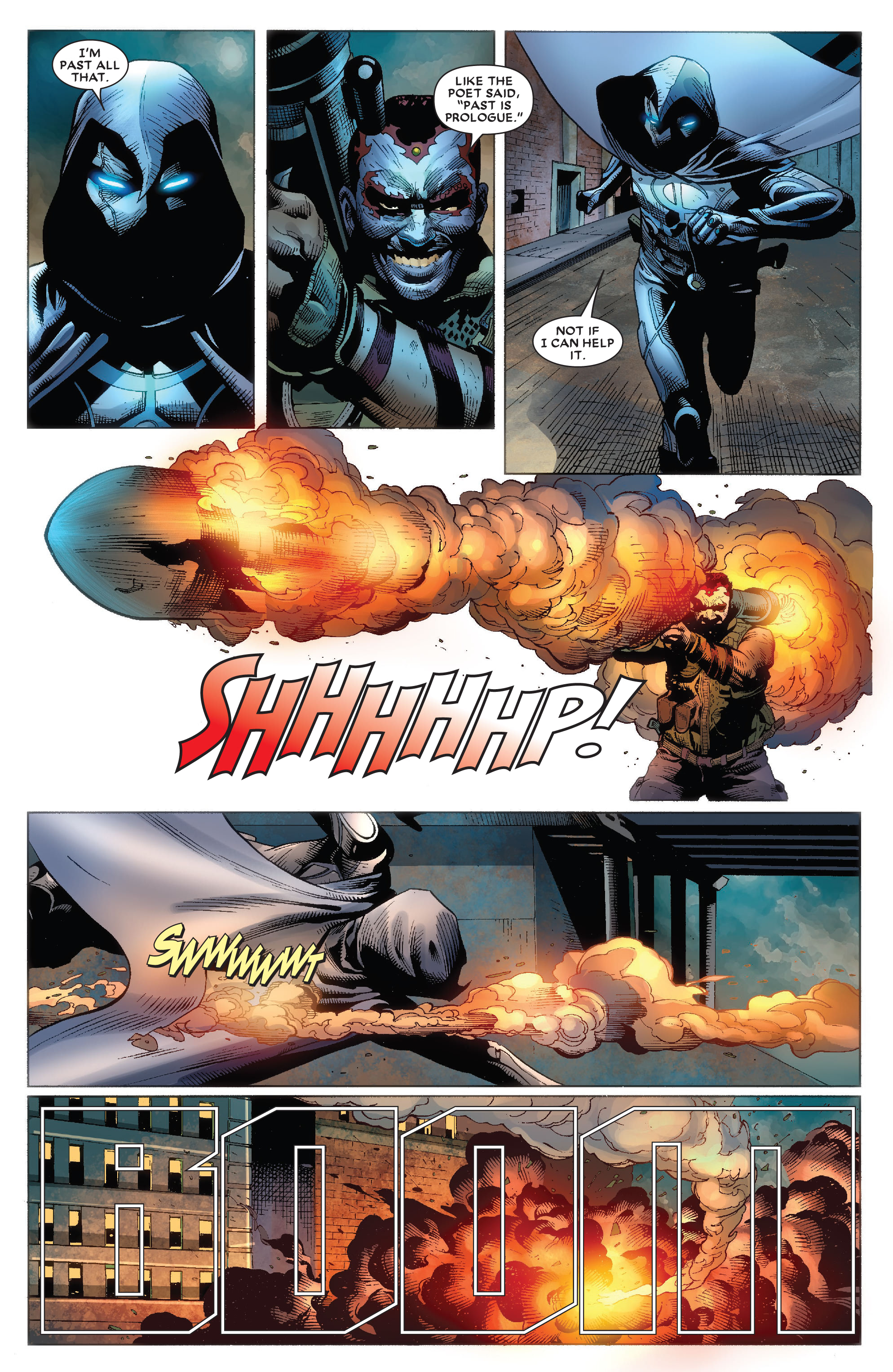 Read online Moon Knight by Huston, Benson & Hurwitz Omnibus comic -  Issue # TPB (Part 10) - 7