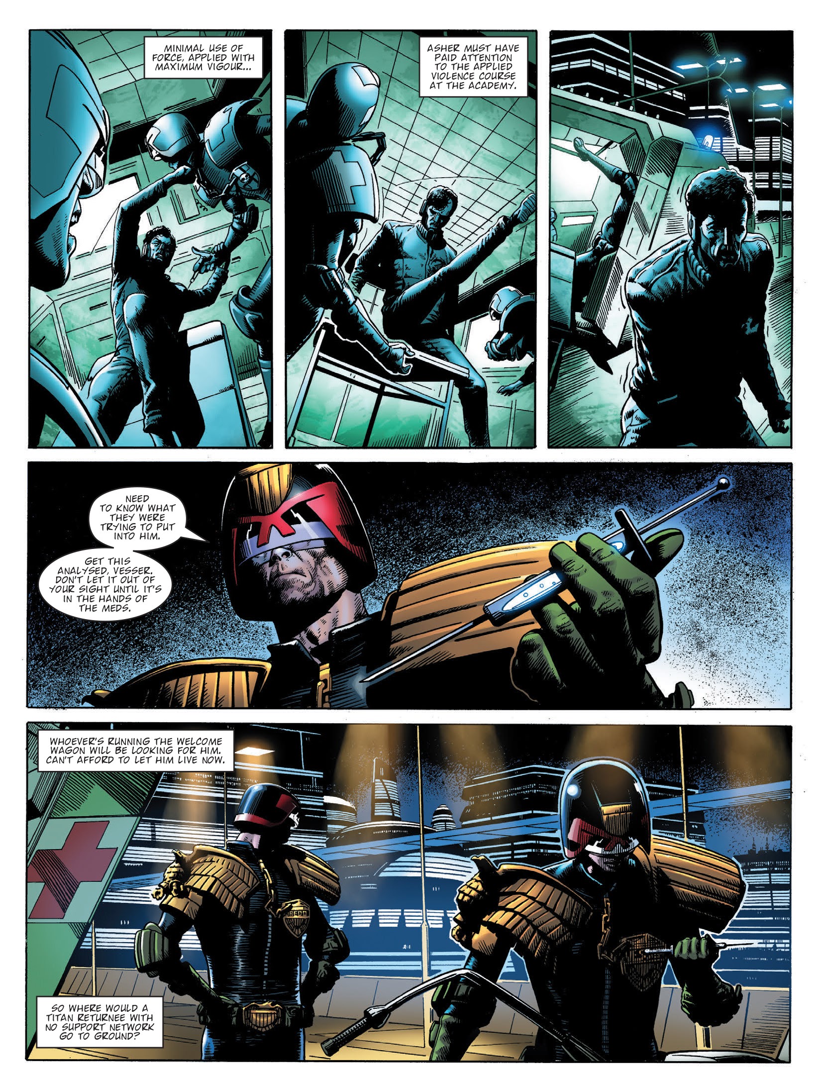 Read online 2000 AD comic -  Issue #2228 - 6