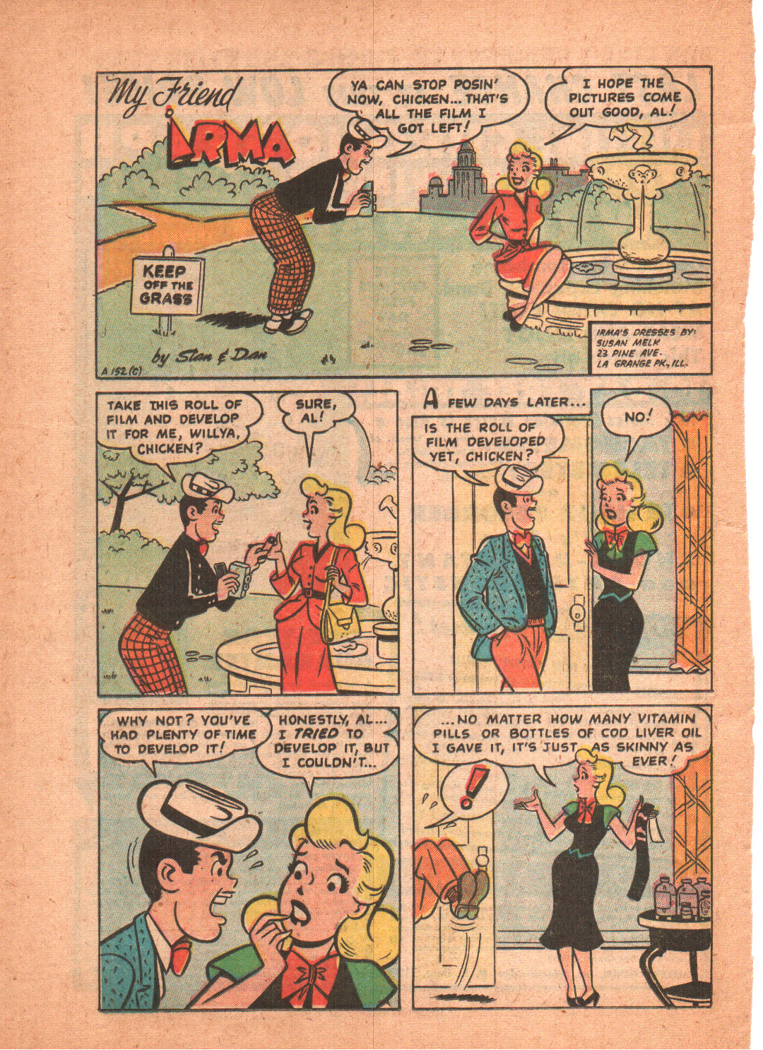 Read online My Friend Irma comic -  Issue #22 - 24