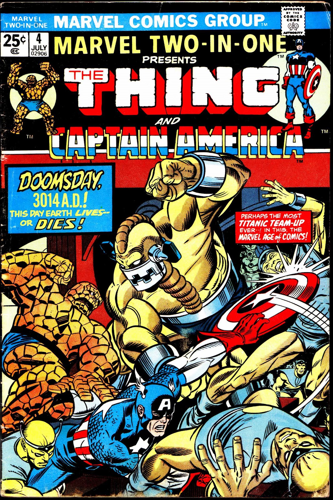 Marvel Two-In-One (1974) issue 4 - Page 1