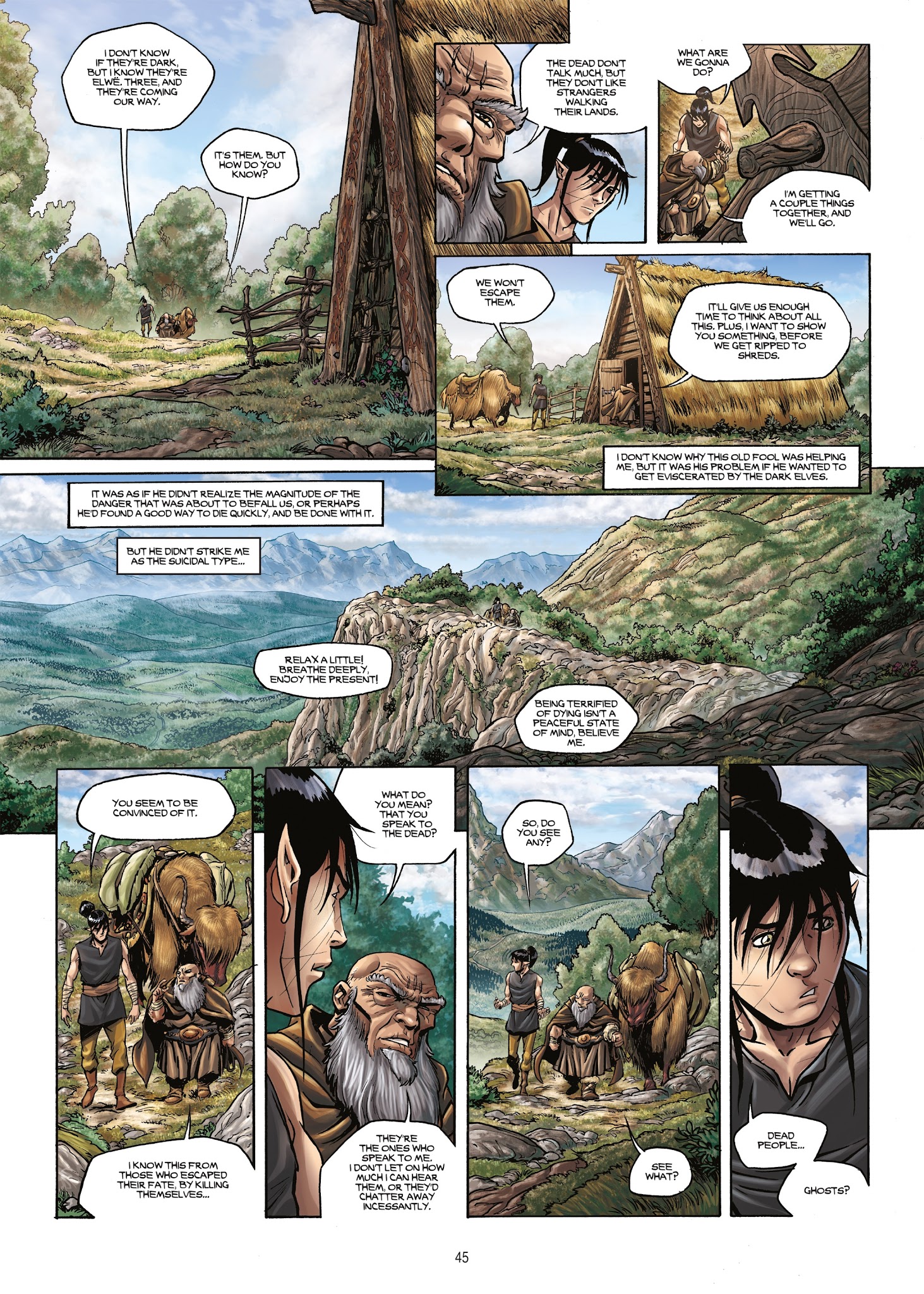 Read online Elves comic -  Issue #17 - 45