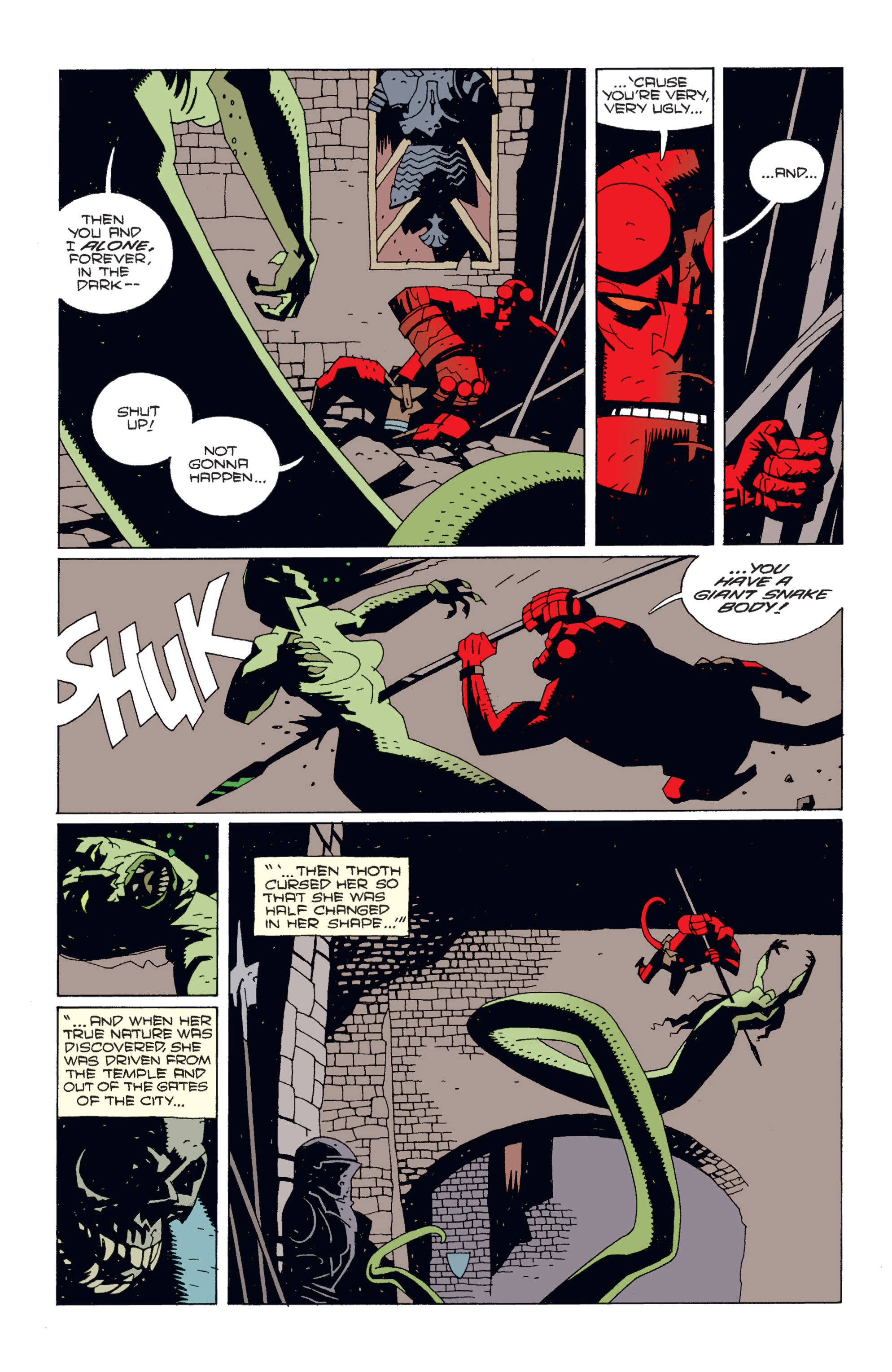 Read online Hellboy comic -  Issue #2 - 89
