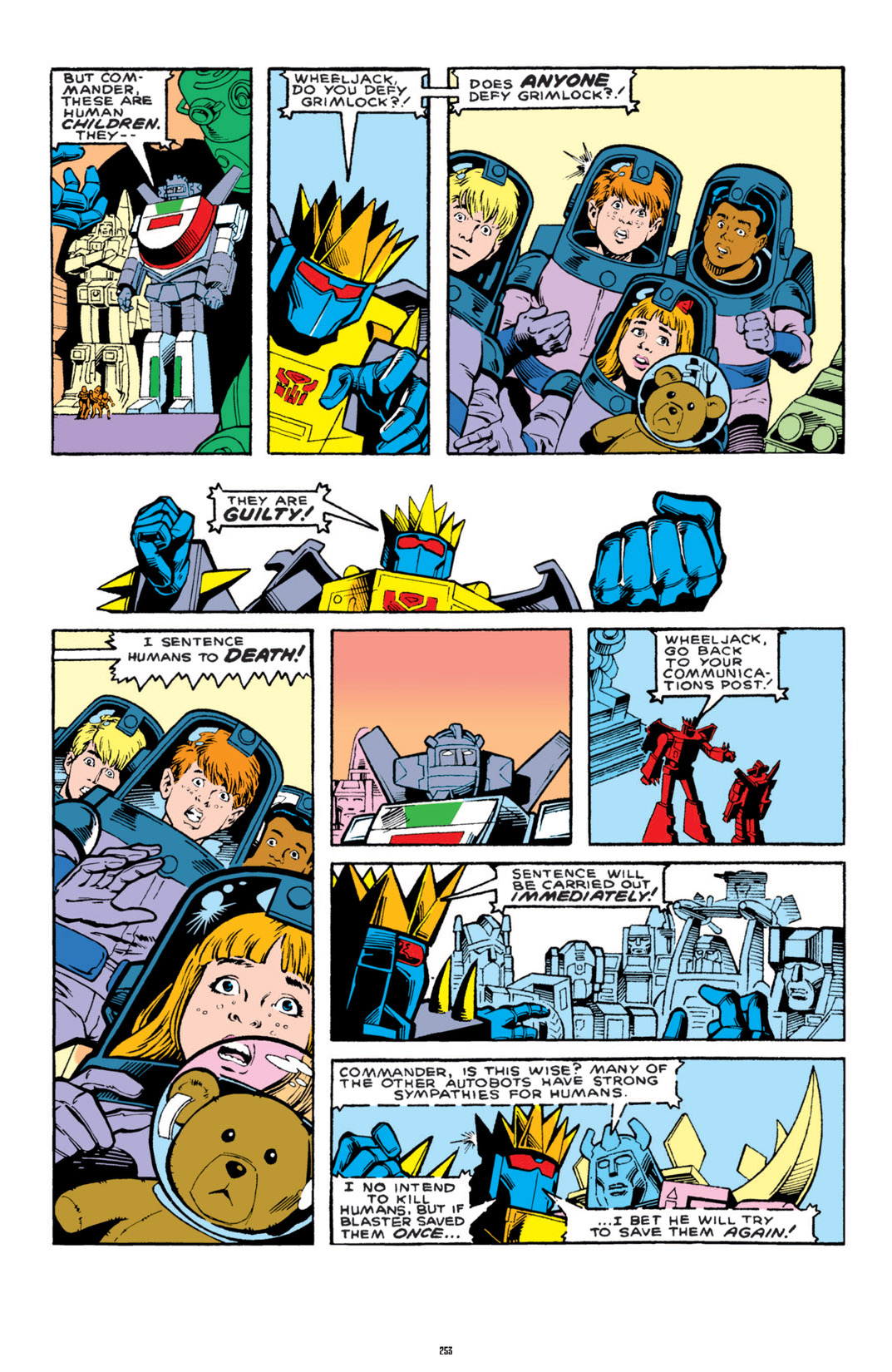 Read online The Transformers Classics comic -  Issue # TPB 3 - 254