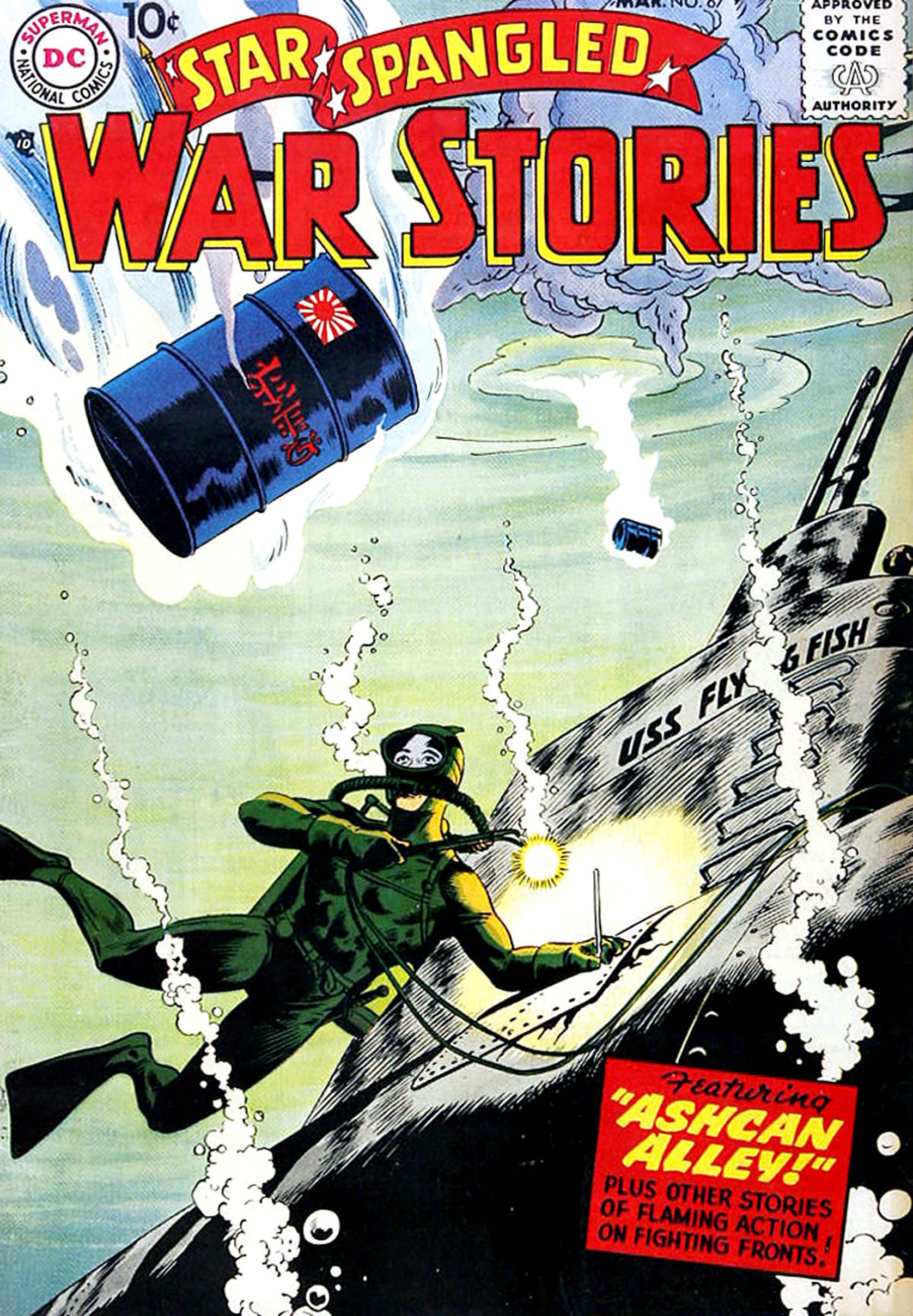 Star Spangled War Stories (1952) issue 67 - Page 1