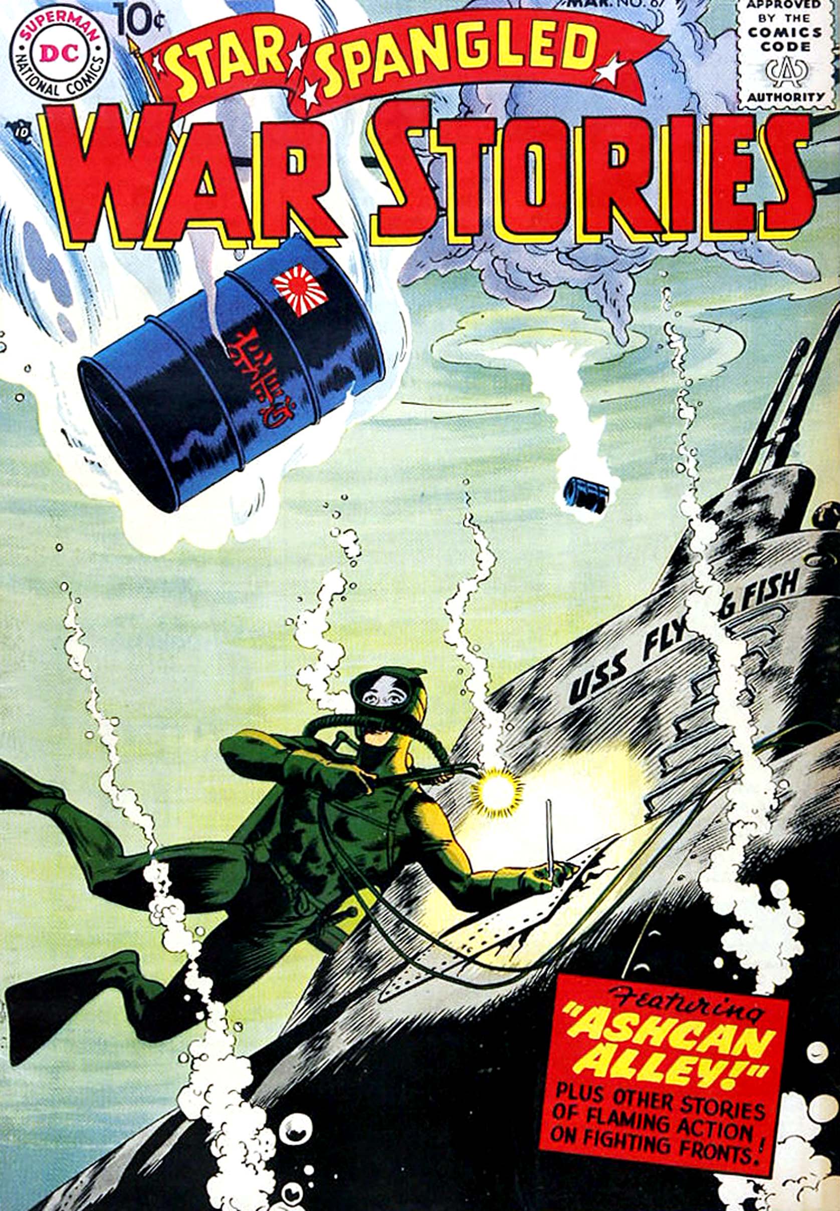 Read online Star Spangled War Stories (1952) comic -  Issue #67 - 1