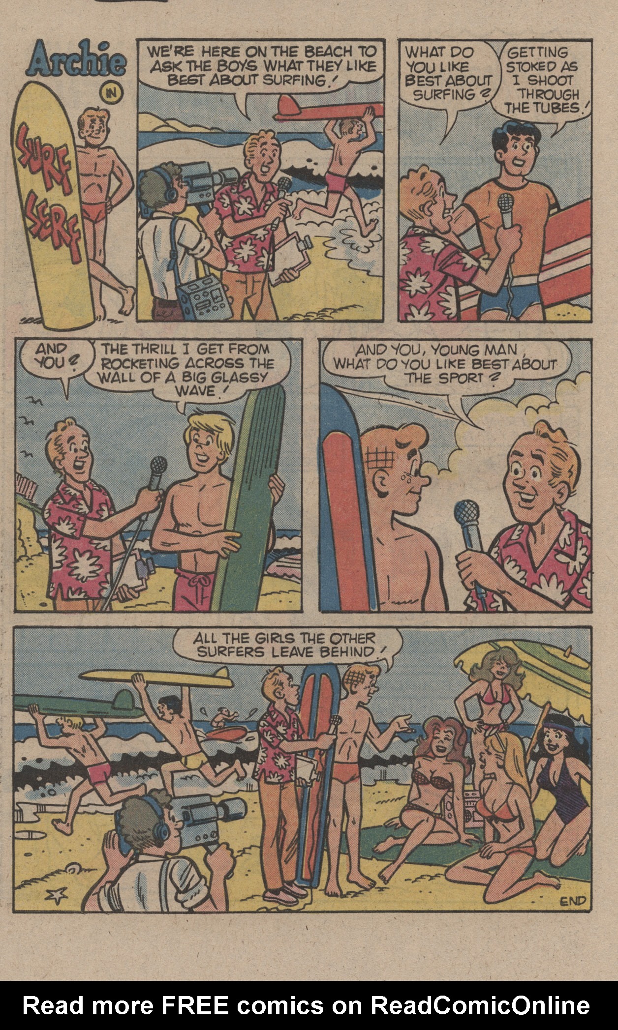 Read online Archie's Joke Book Magazine comic -  Issue #287 - 32