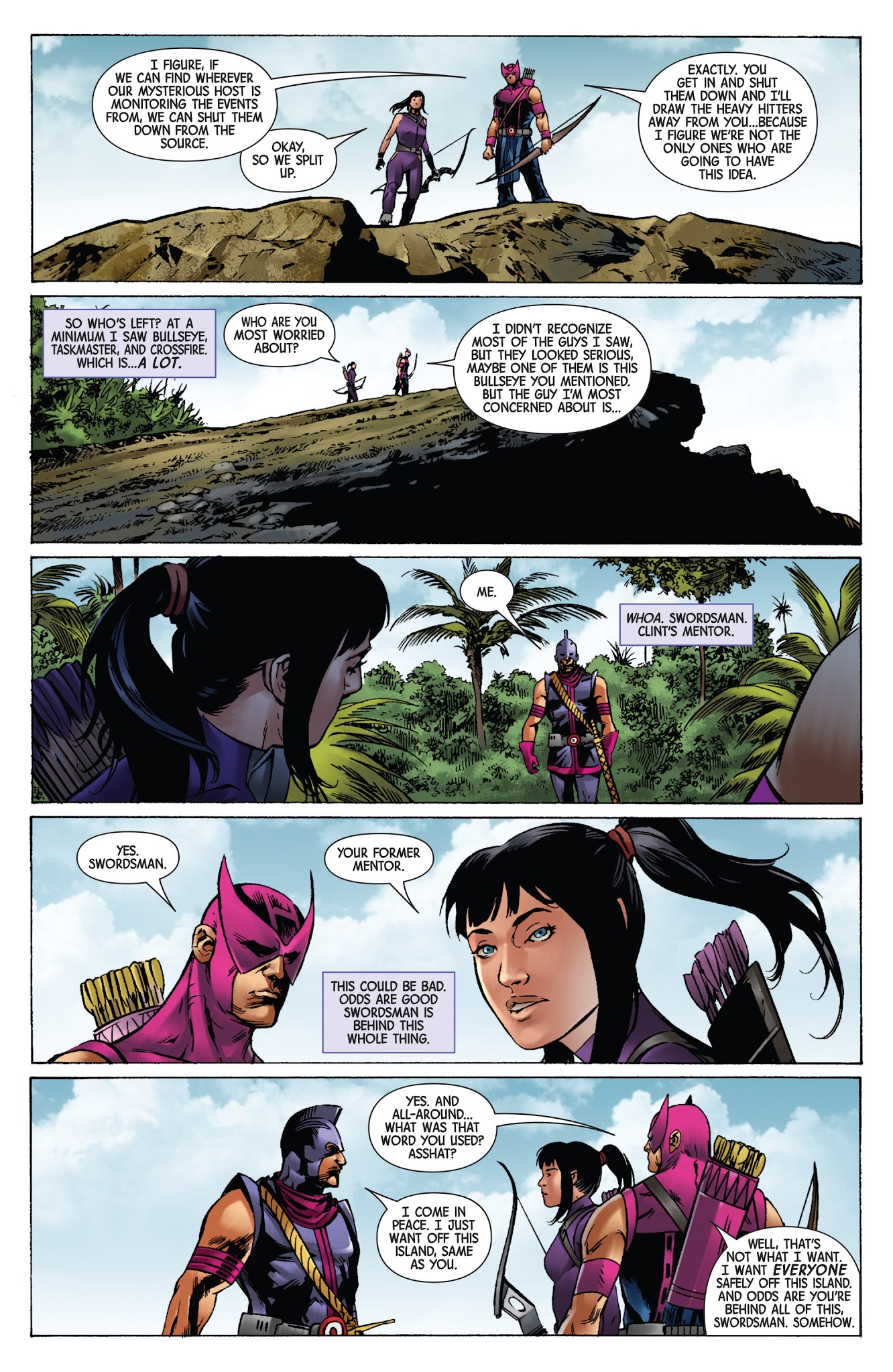 Read online Generations: Hawkeye & Hawkeye comic -  Issue # Full - 15
