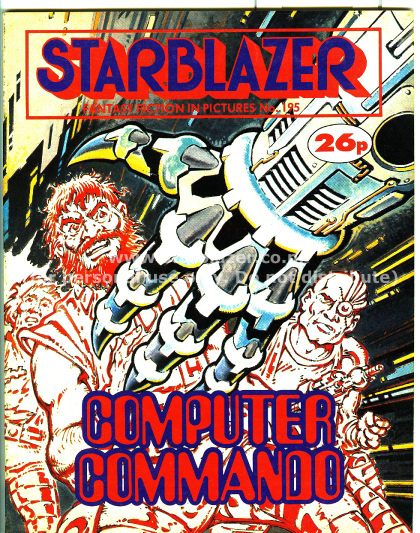 Read online Starblazer comic -  Issue #195 - 1