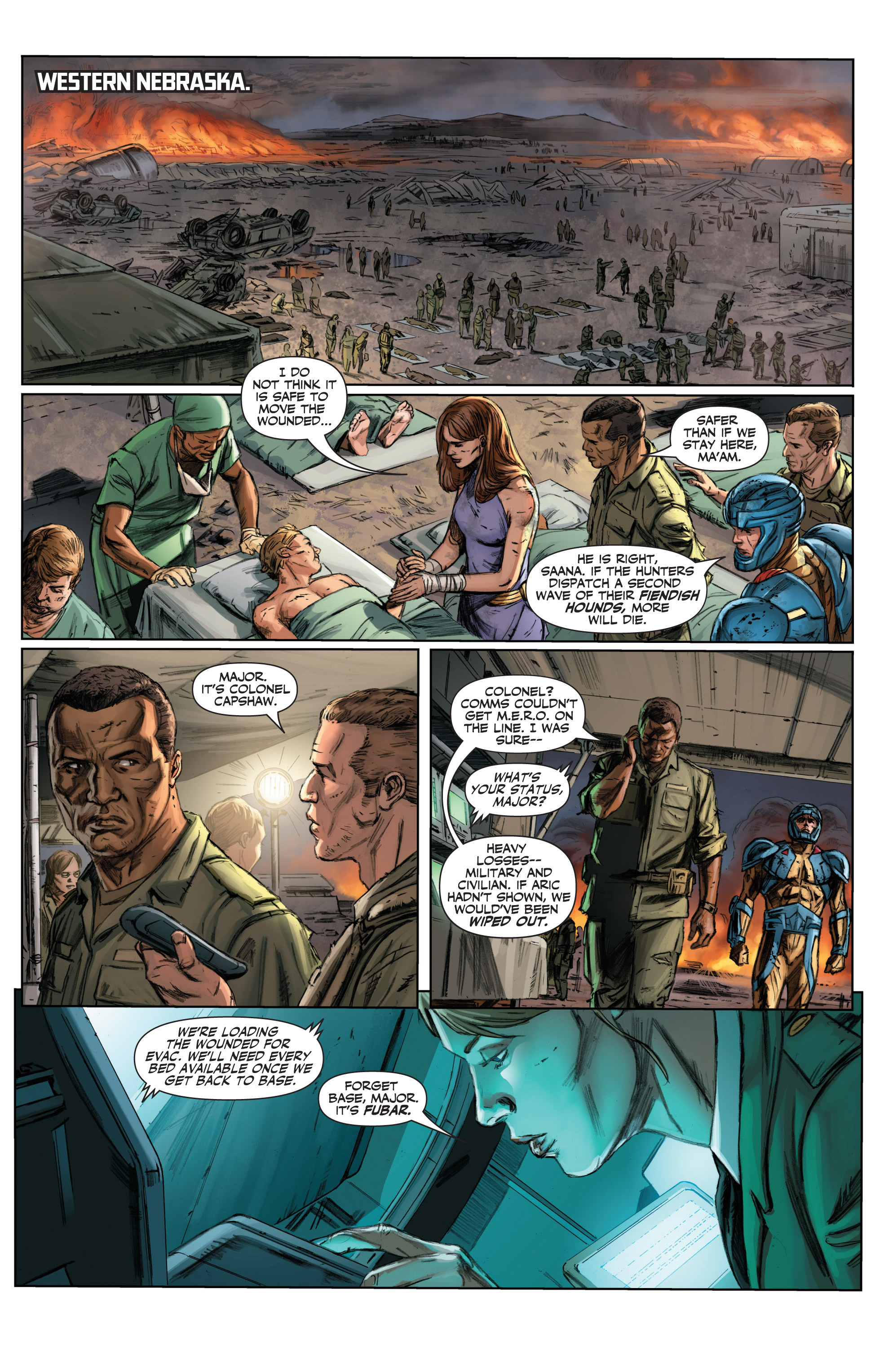 Read online Armor Hunters comic -  Issue #3 - 5