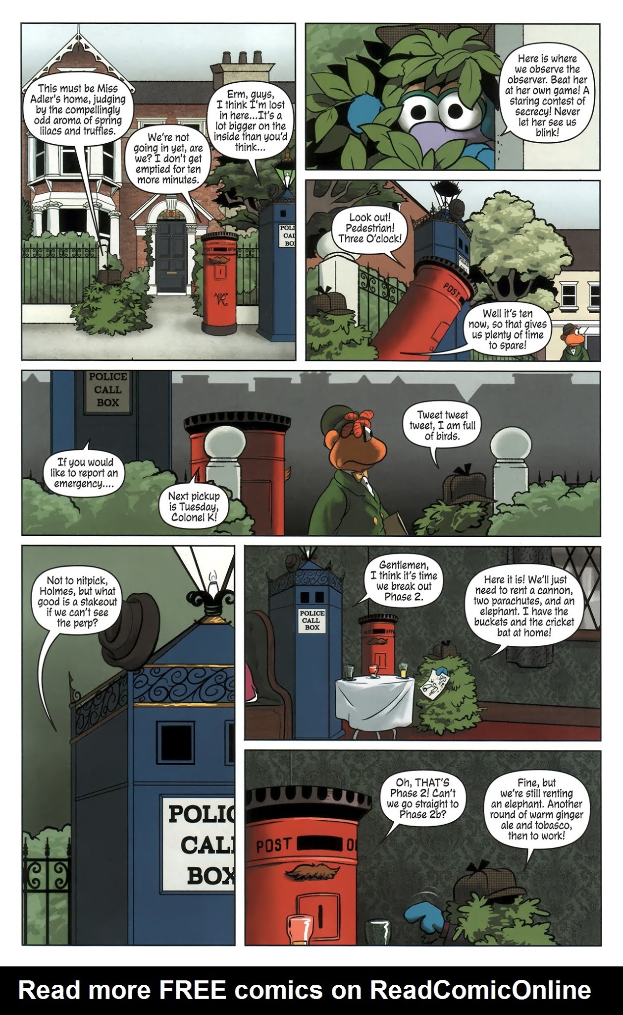 Read online Muppet Sherlock Holmes comic -  Issue #2 - 8