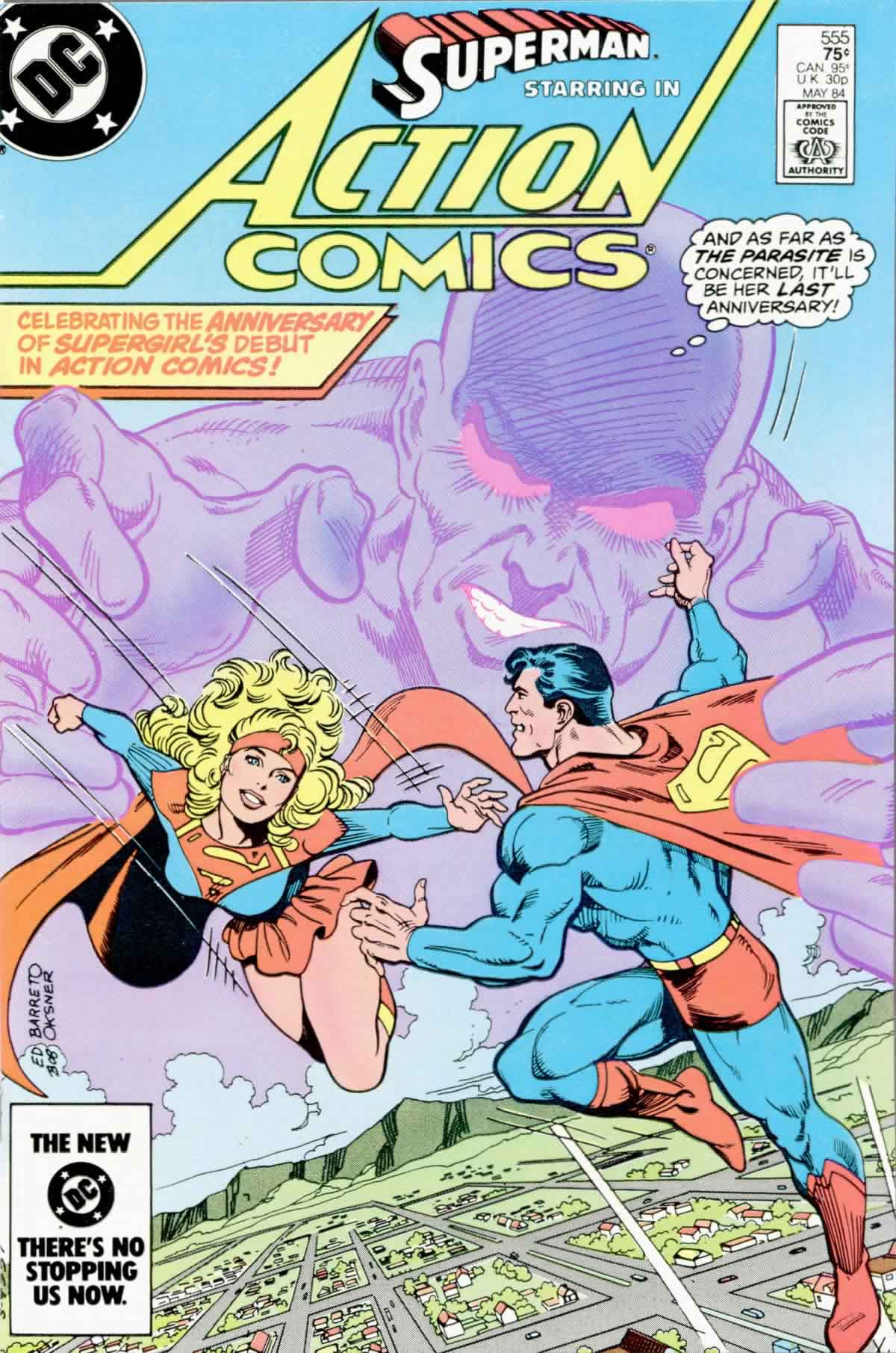 Read online Action Comics (1938) comic -  Issue #555 - 1