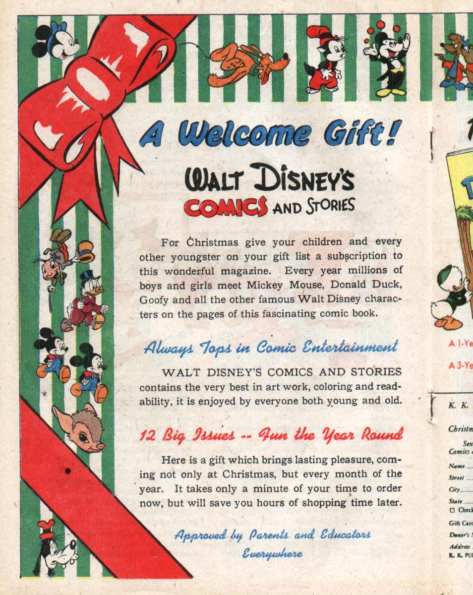 Read online Walt Disney's Comics and Stories comic -  Issue #160 - 26
