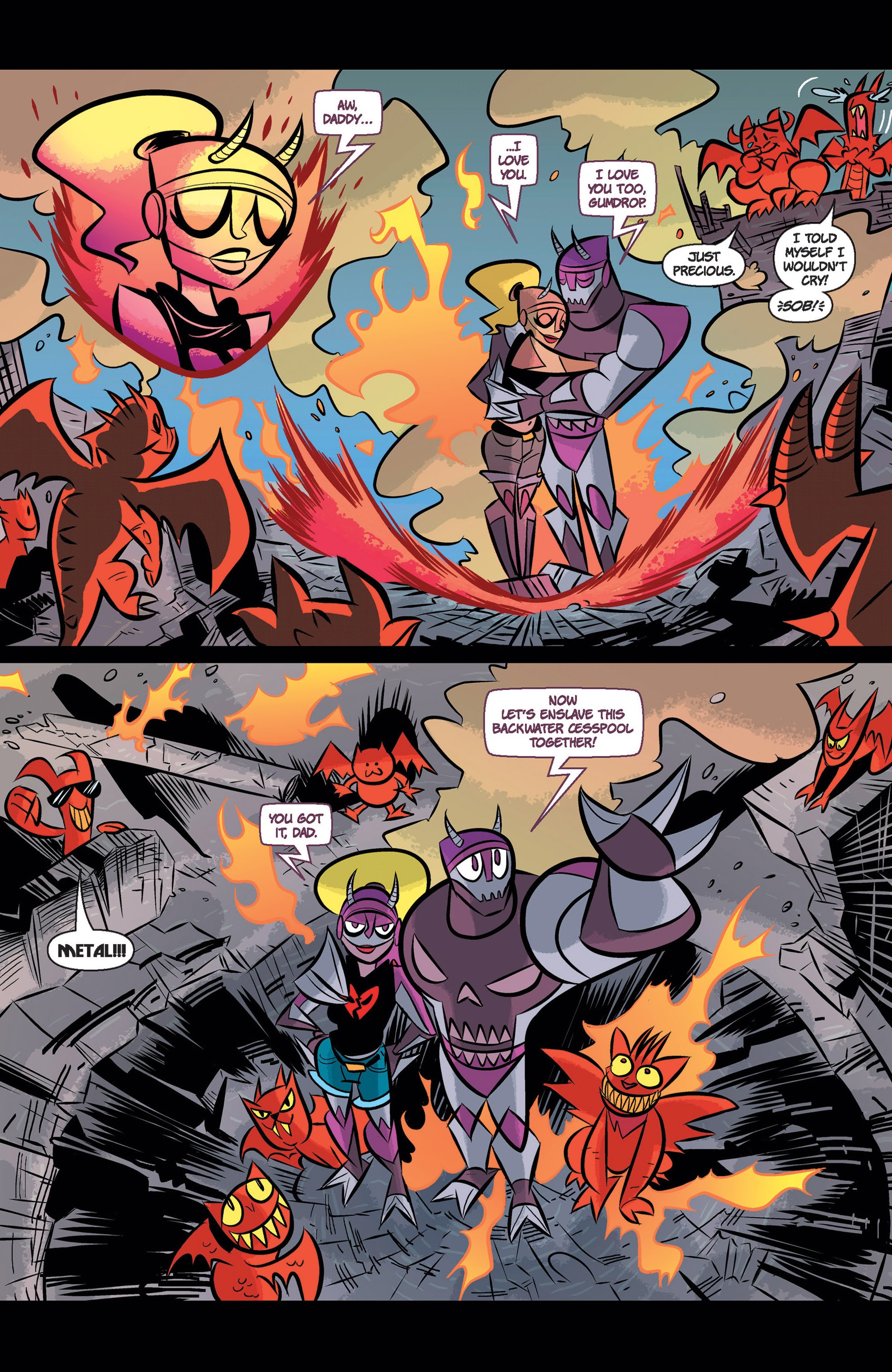 Read online Super Human Resources comic -  Issue #4 - 21