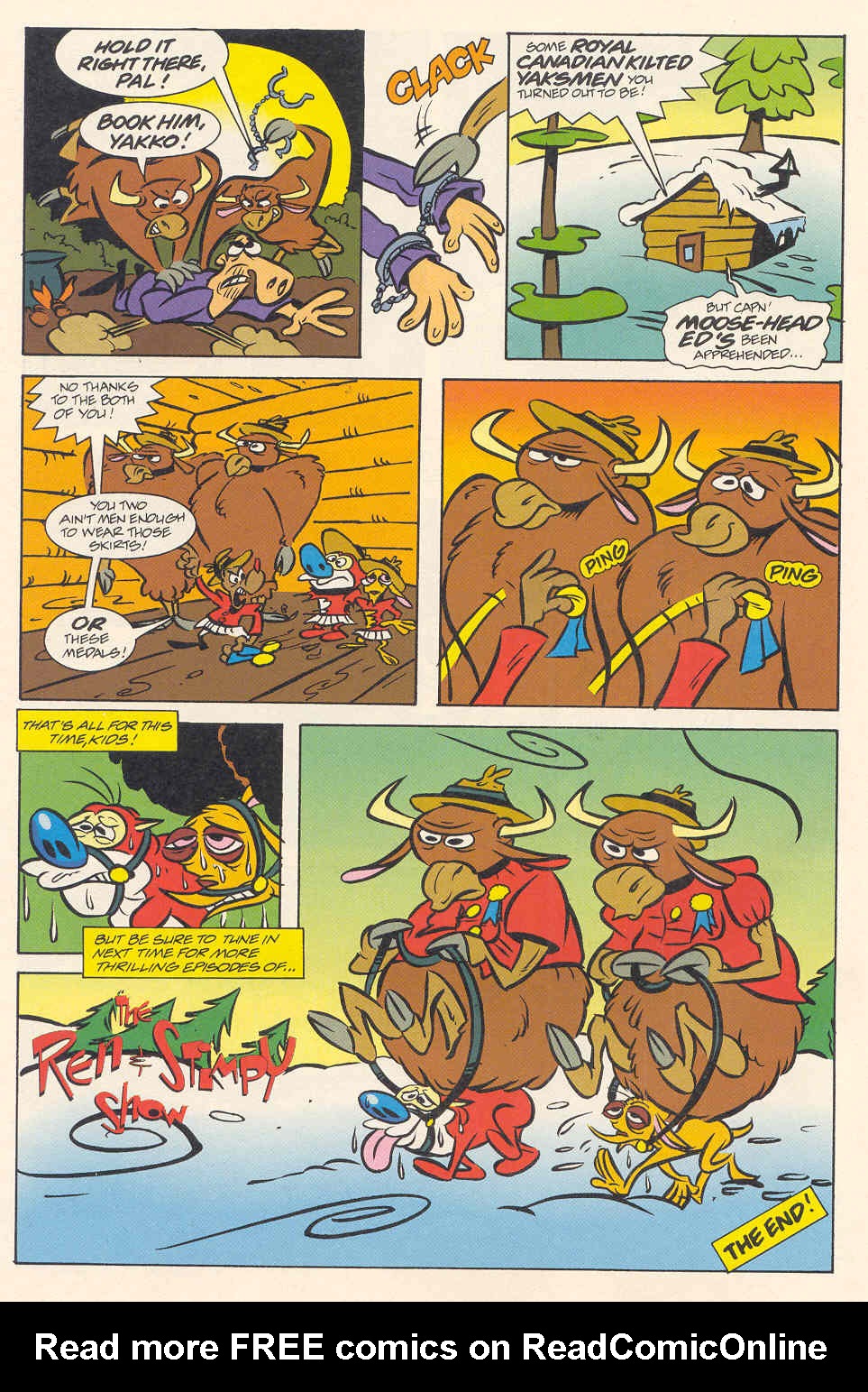 Read online The Ren & Stimpy Show comic -  Issue #17 - 22