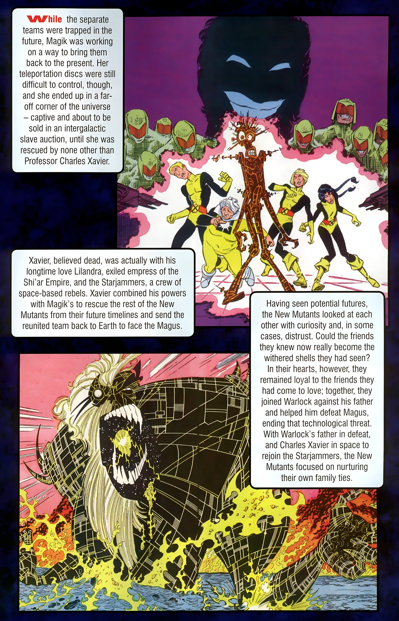 Read online New Mutants Saga comic -  Issue # Full - 25