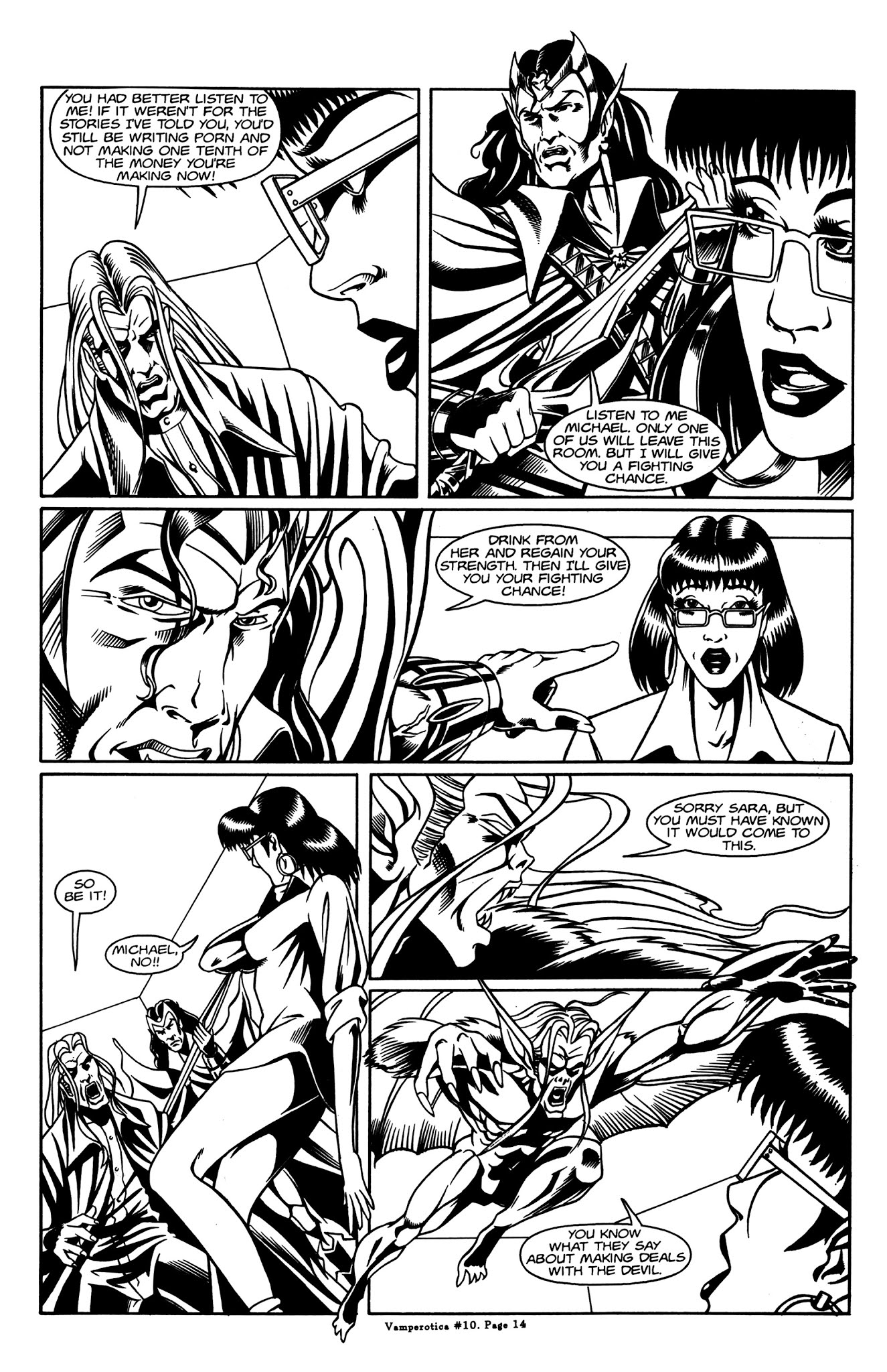 Read online Vamperotica comic -  Issue #10 - 16