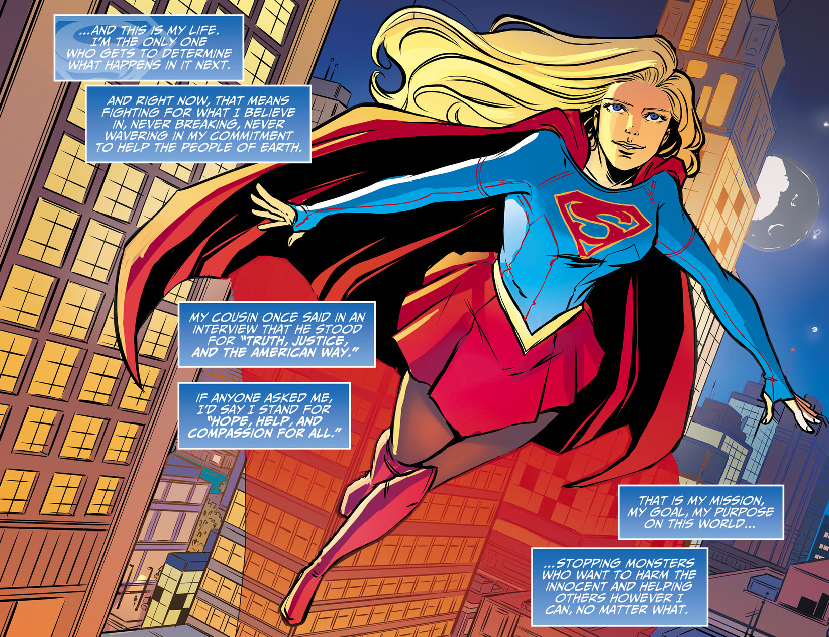 Read online Adventures of Supergirl comic -  Issue #13 - 21