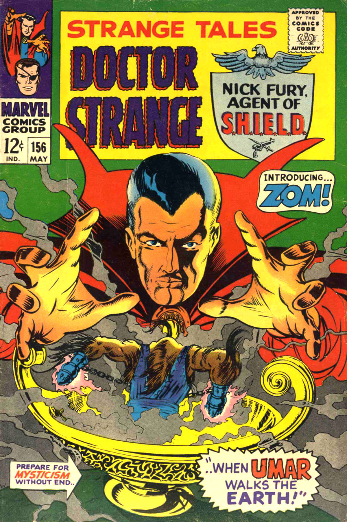Read online Marvel Masterworks: Doctor Strange comic -  Issue # TPB 2 - 293