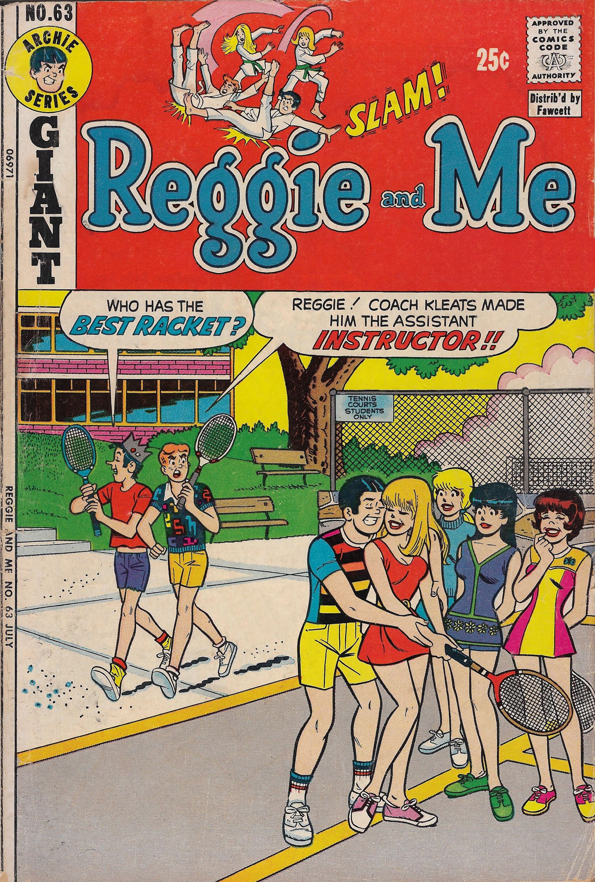 Read online Reggie and Me (1966) comic -  Issue #63 - 1