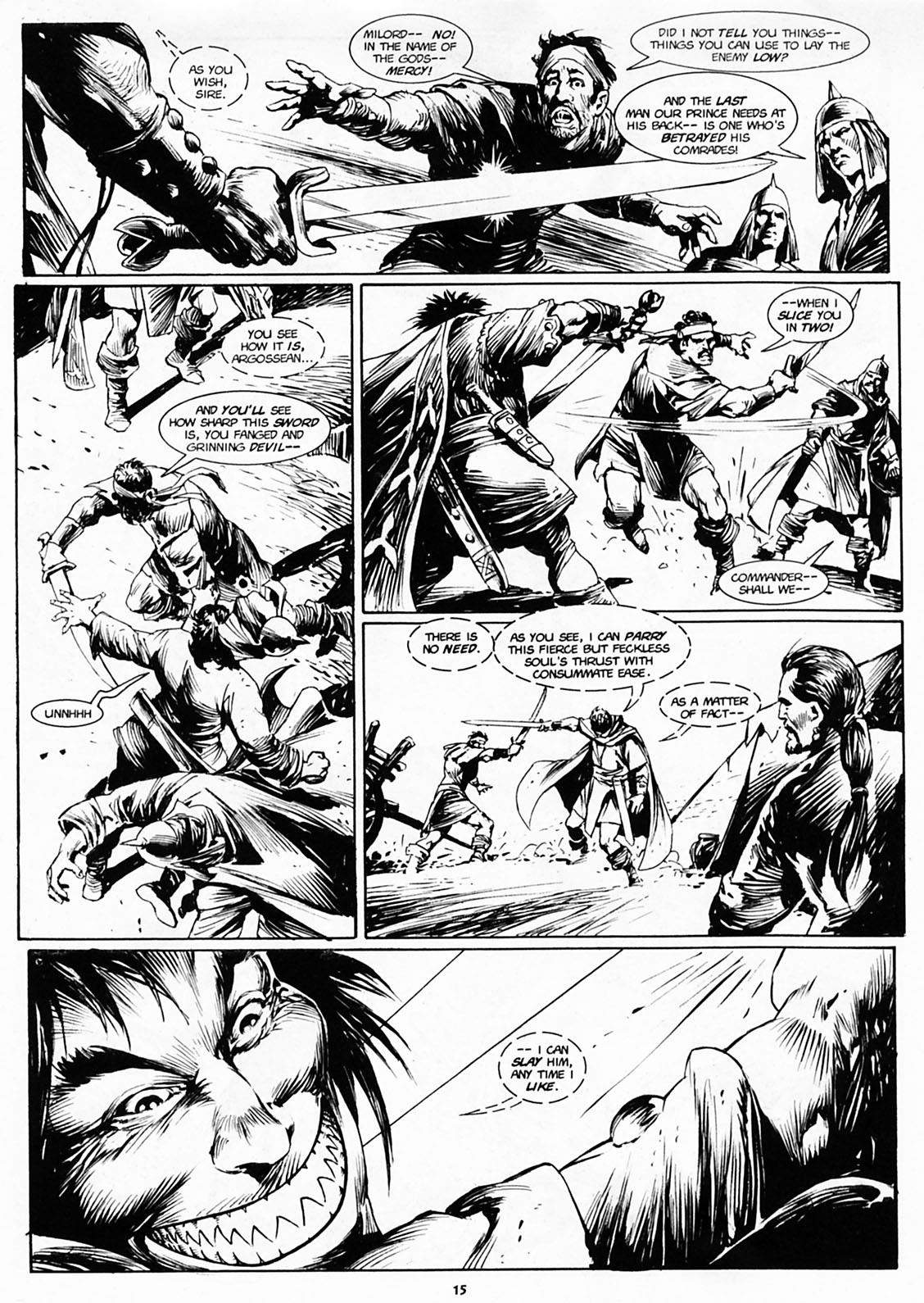 Read online The Savage Sword Of Conan comic -  Issue #218 - 15