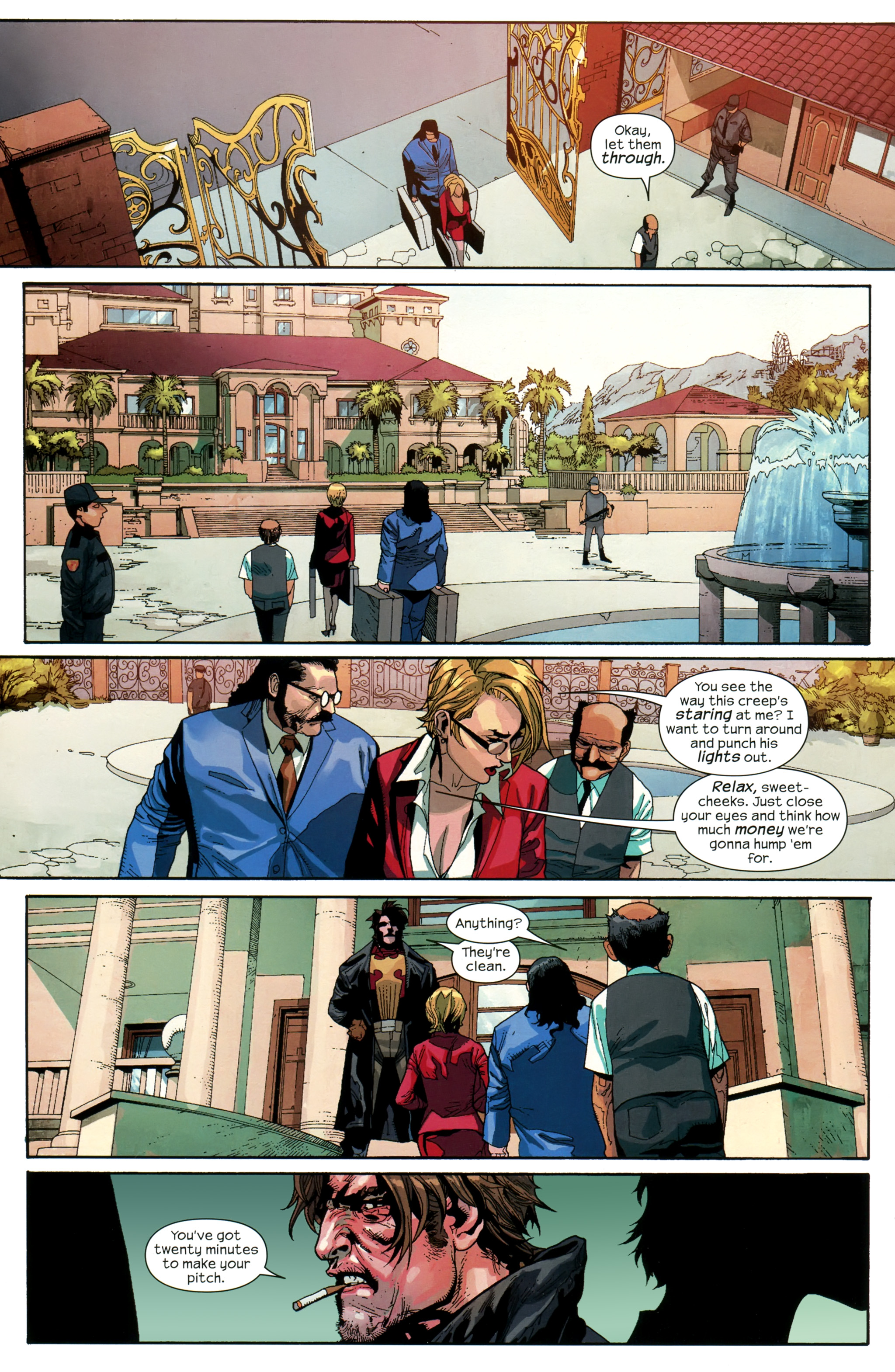 Read online Supercrooks comic -  Issue #3 - 10