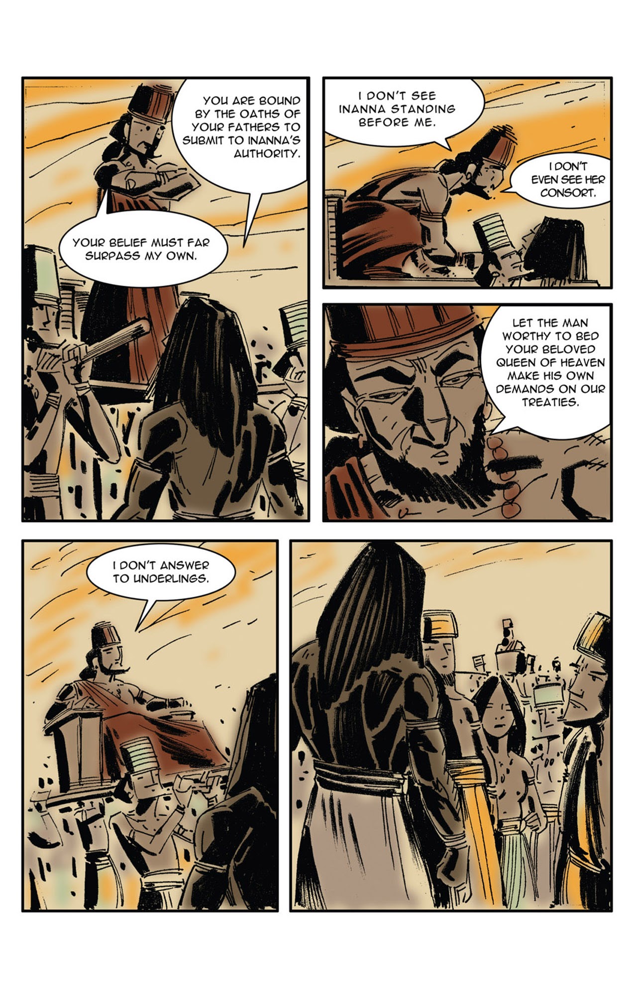 Read online Inanna's Tears comic -  Issue #3 - 14