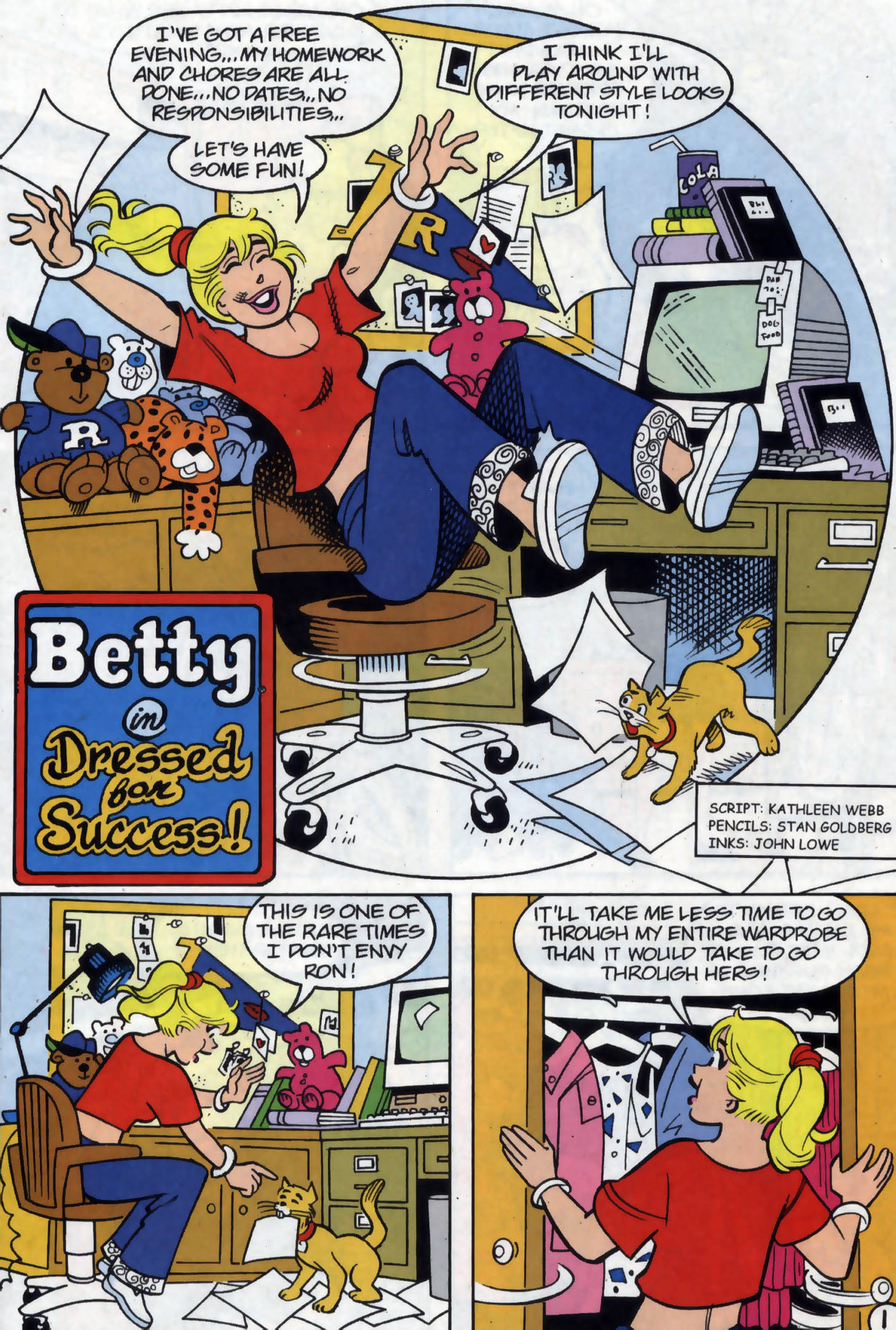 Read online Betty comic -  Issue #132 - 20
